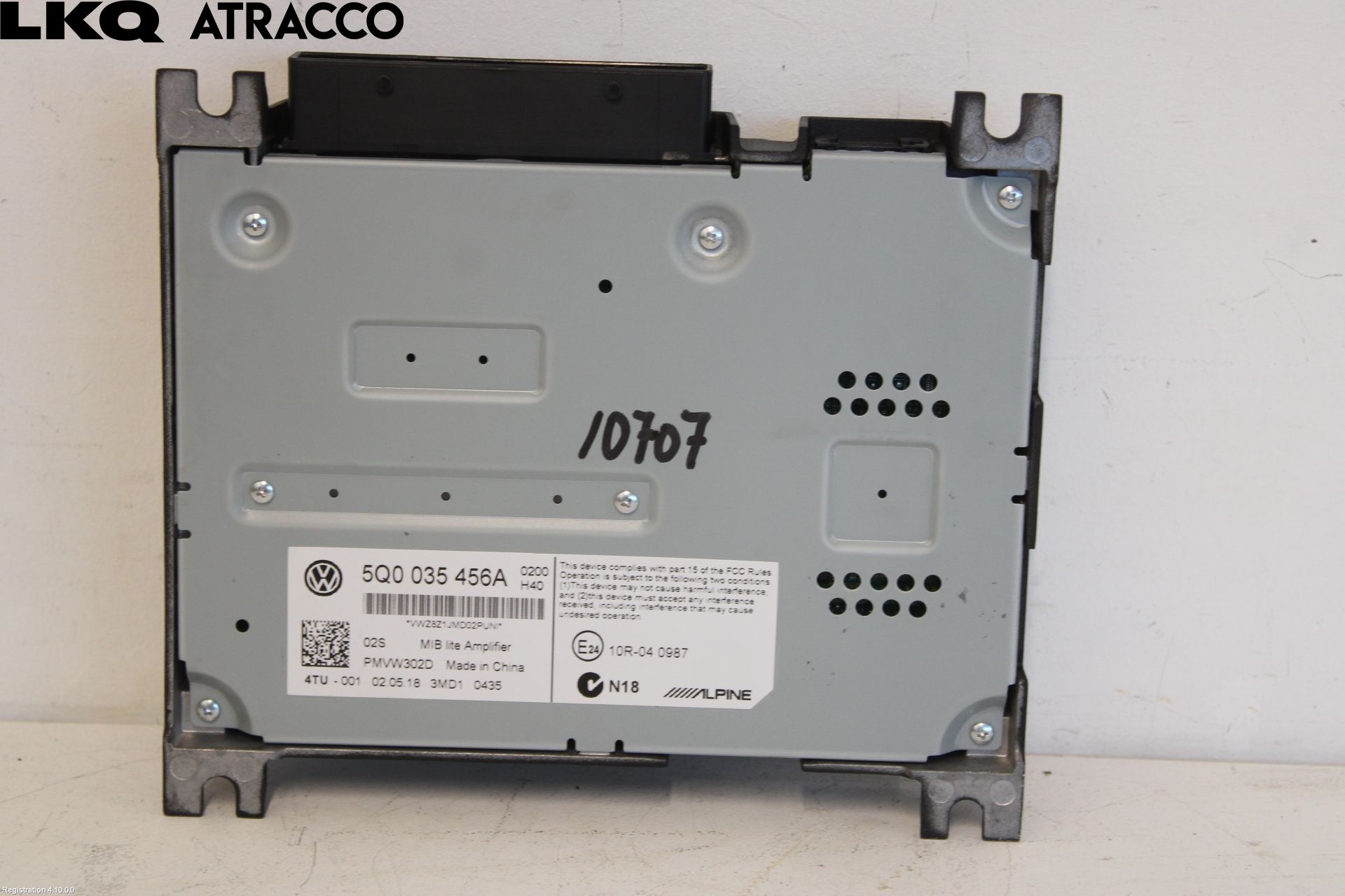 Volkswagen VW GOLF / E-GOLF VII 13-20 Stereo Forsterker
