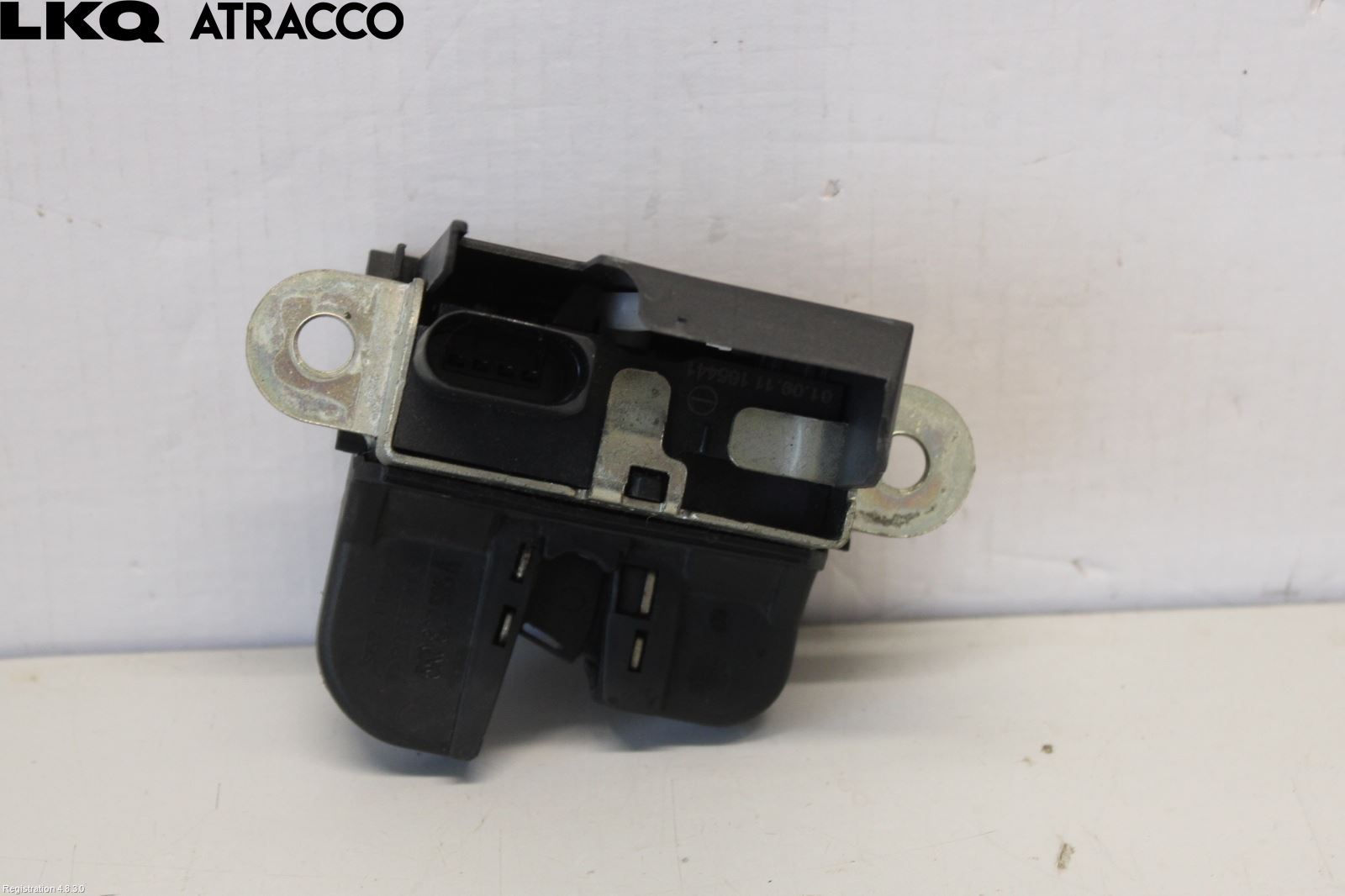 Volkswagen VW GOLF VI 09-13 Bakluke-Lokk Låsekasse