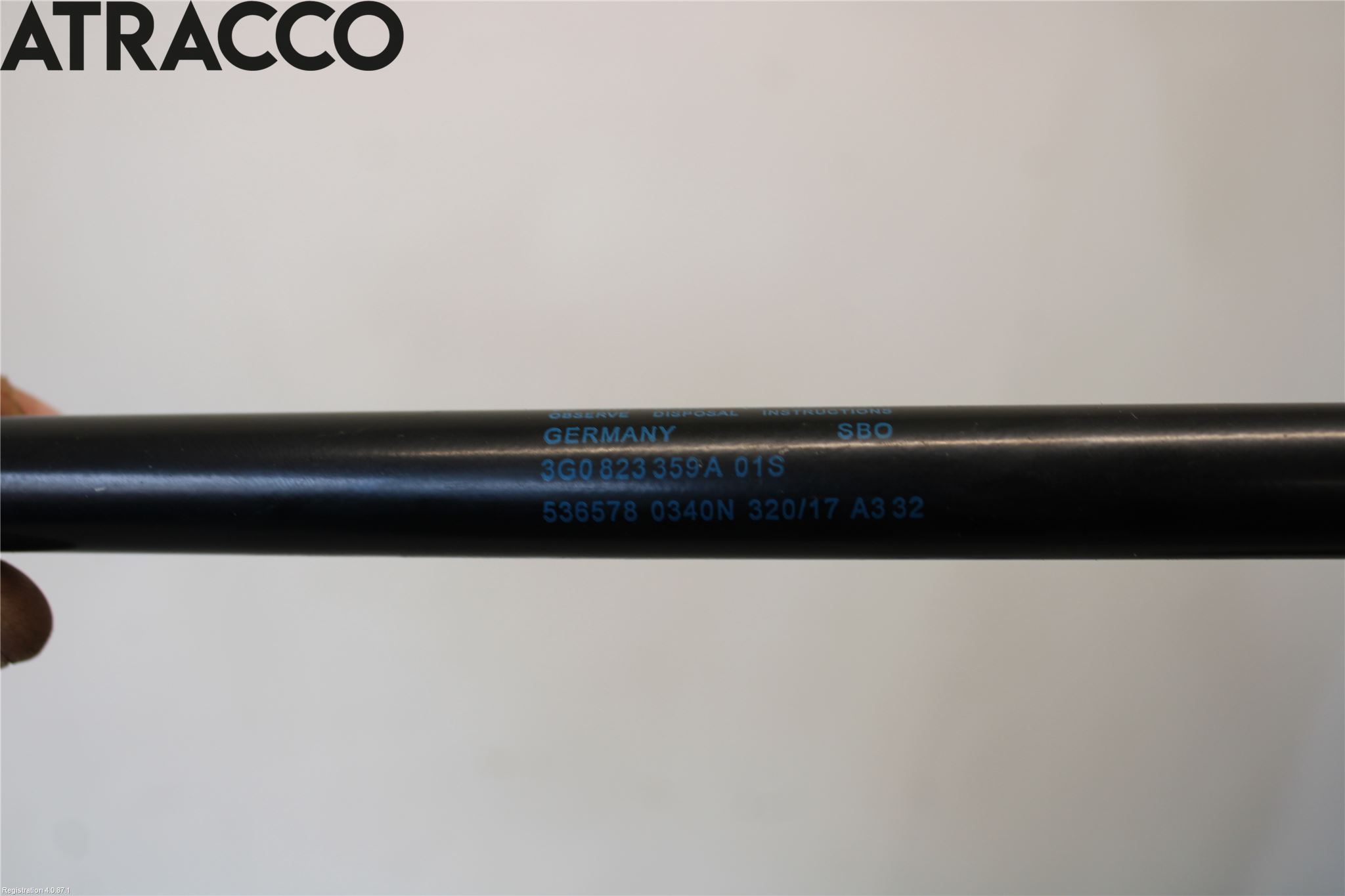 Volkswagen VW PASSAT 15-19 Panser Demper-Gassfjær