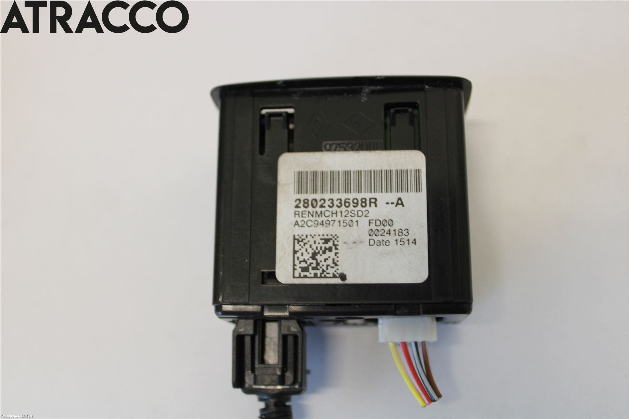 Renault ZOE/E-TECH 13- Bryter Øvrig