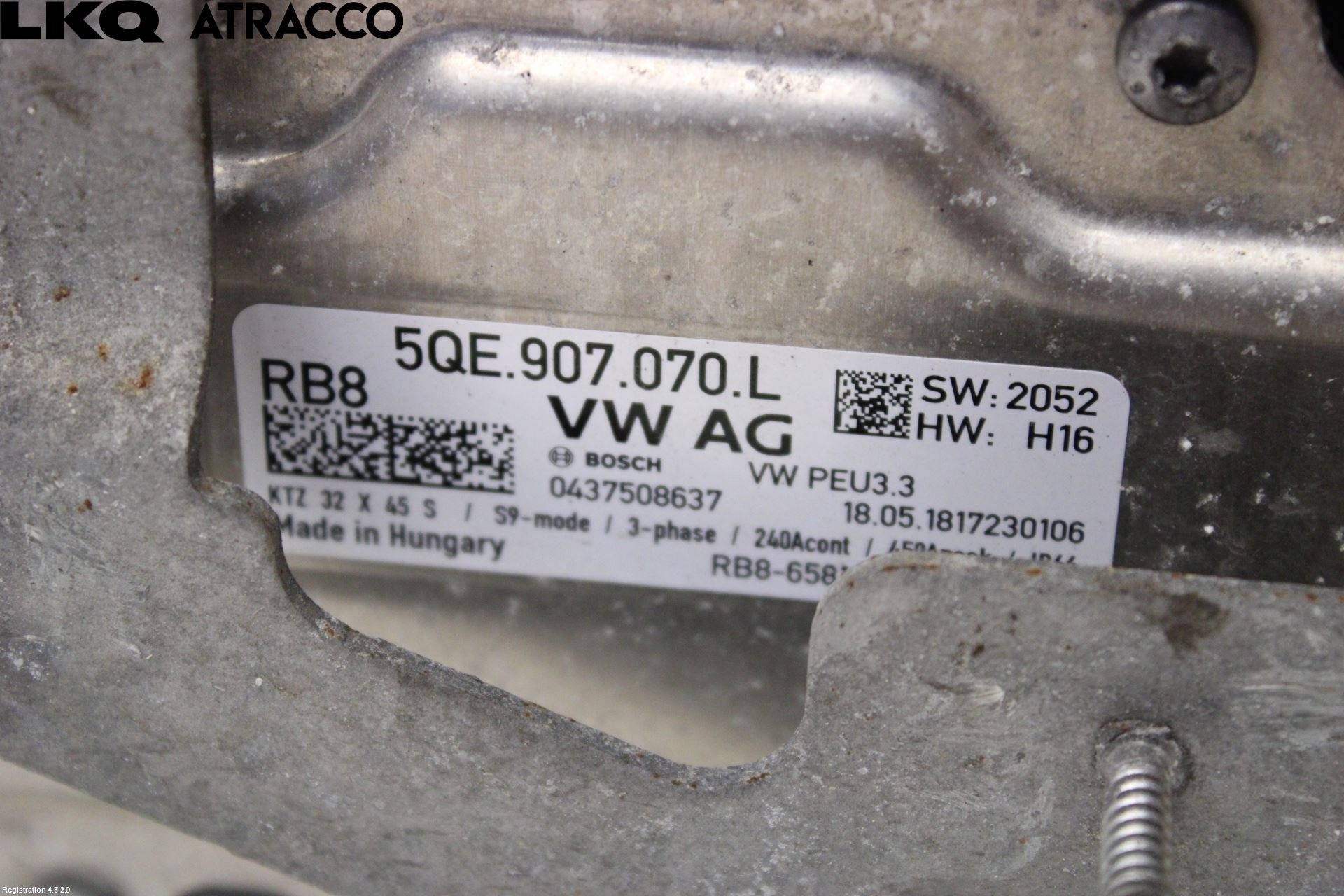 Volkswagen VW GOLF / E-GOLF VII 13-20 Inverter 12-)220V