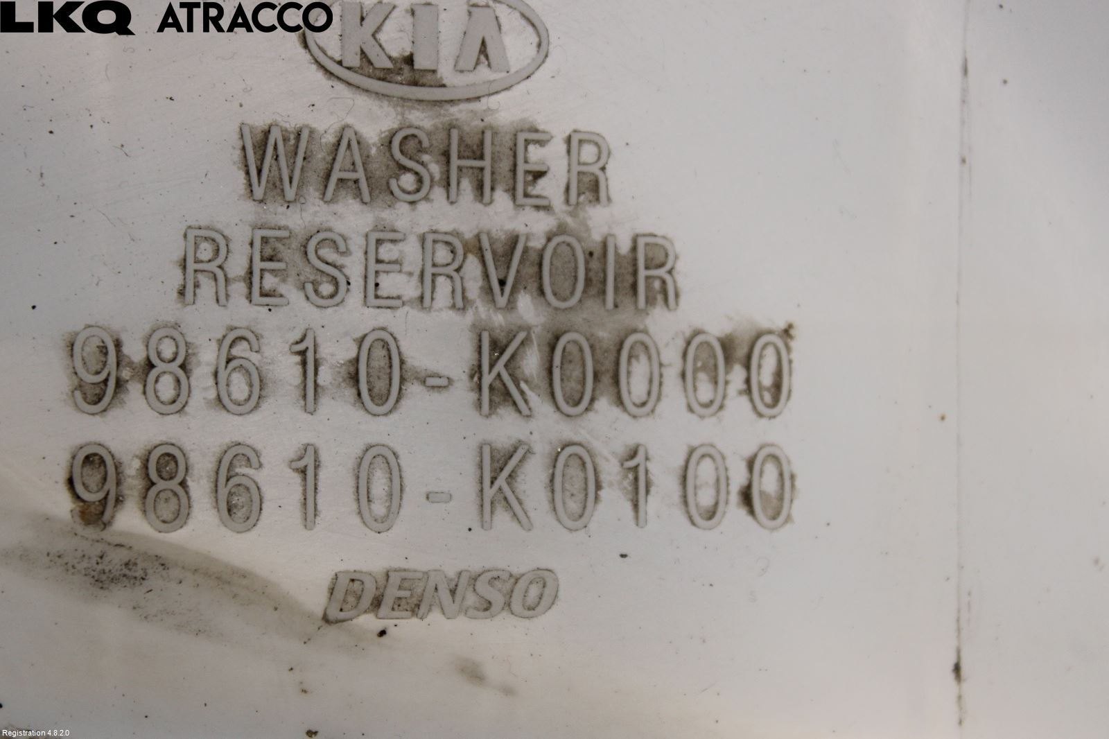 Kia SOUL 09- Spylerbeholder Frontrute