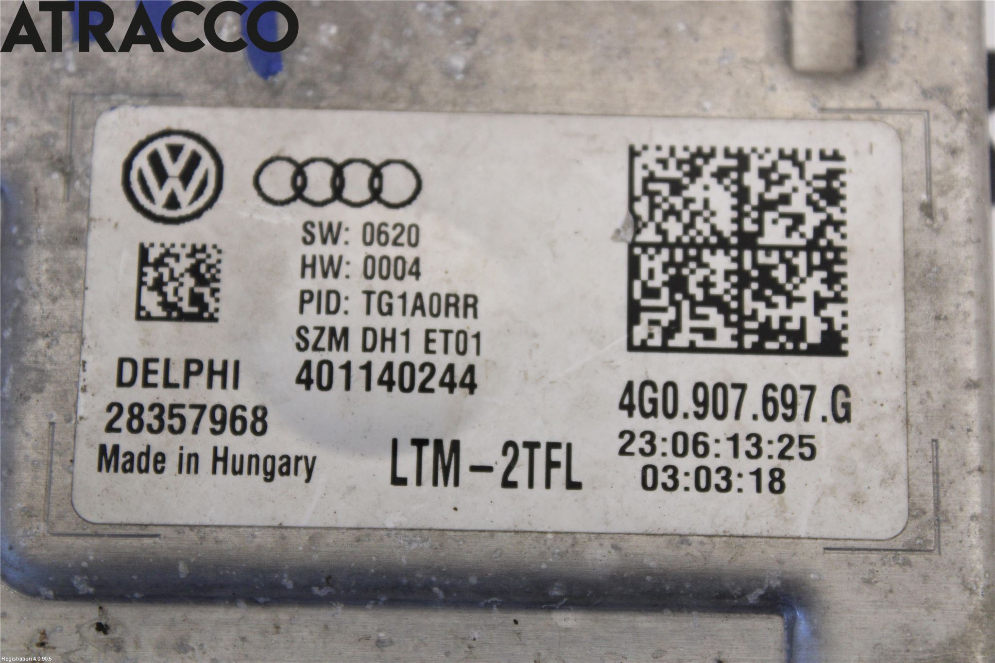 Volkswagen VW GOLF / E-GOLF VII 13-20 Styreenhet Xenon