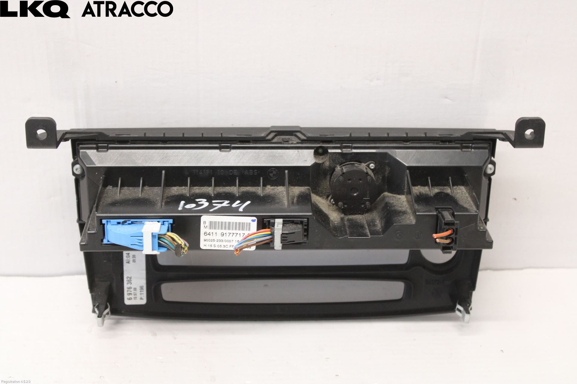 BMW 5 E60/61 Sed/Tou 02-10 Varme Ac Betjening-Display