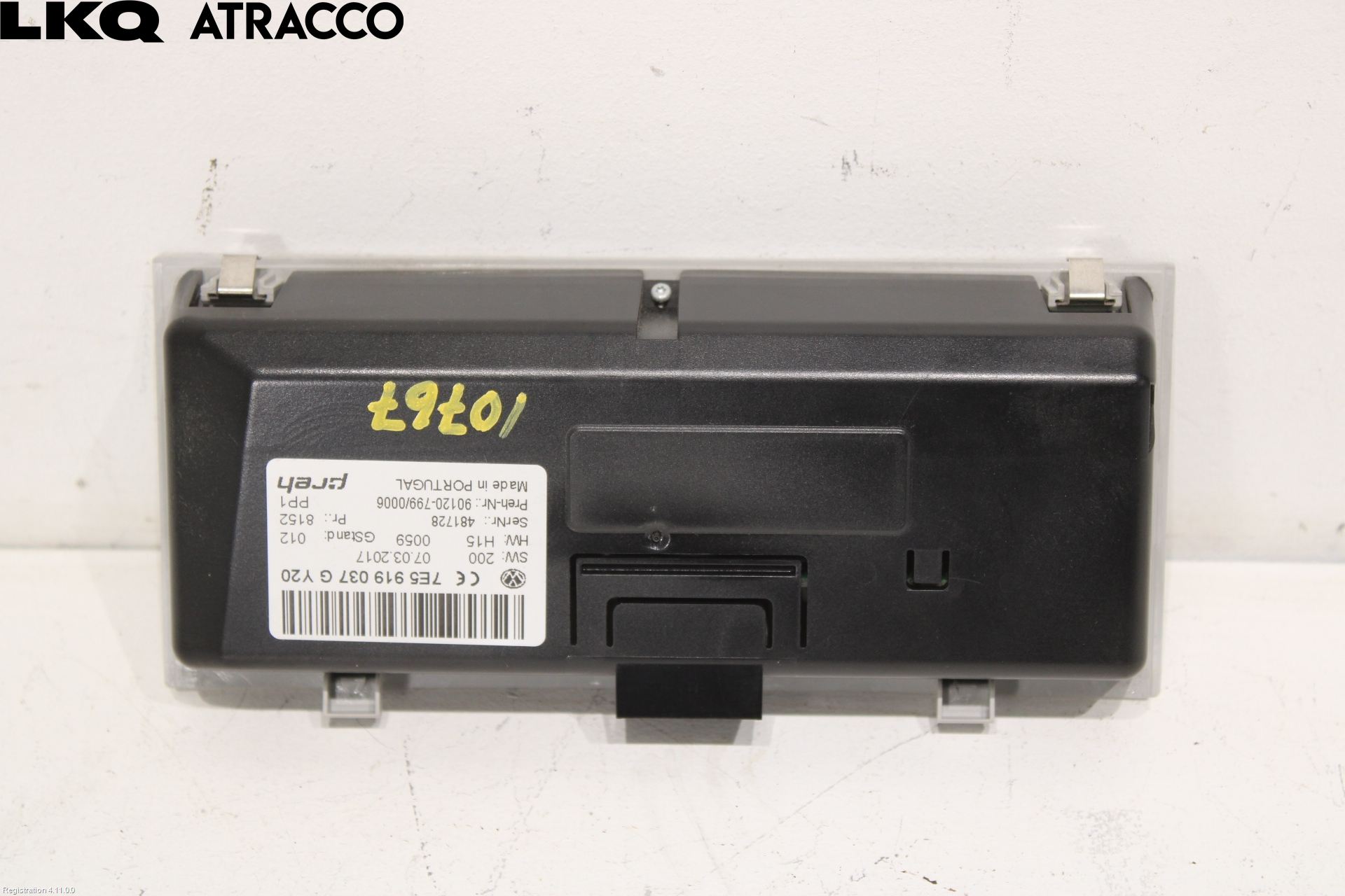Volkswagen VW TRANSP/CARAVELLE (T6) 16-22 Varme Ac Betjening-Display