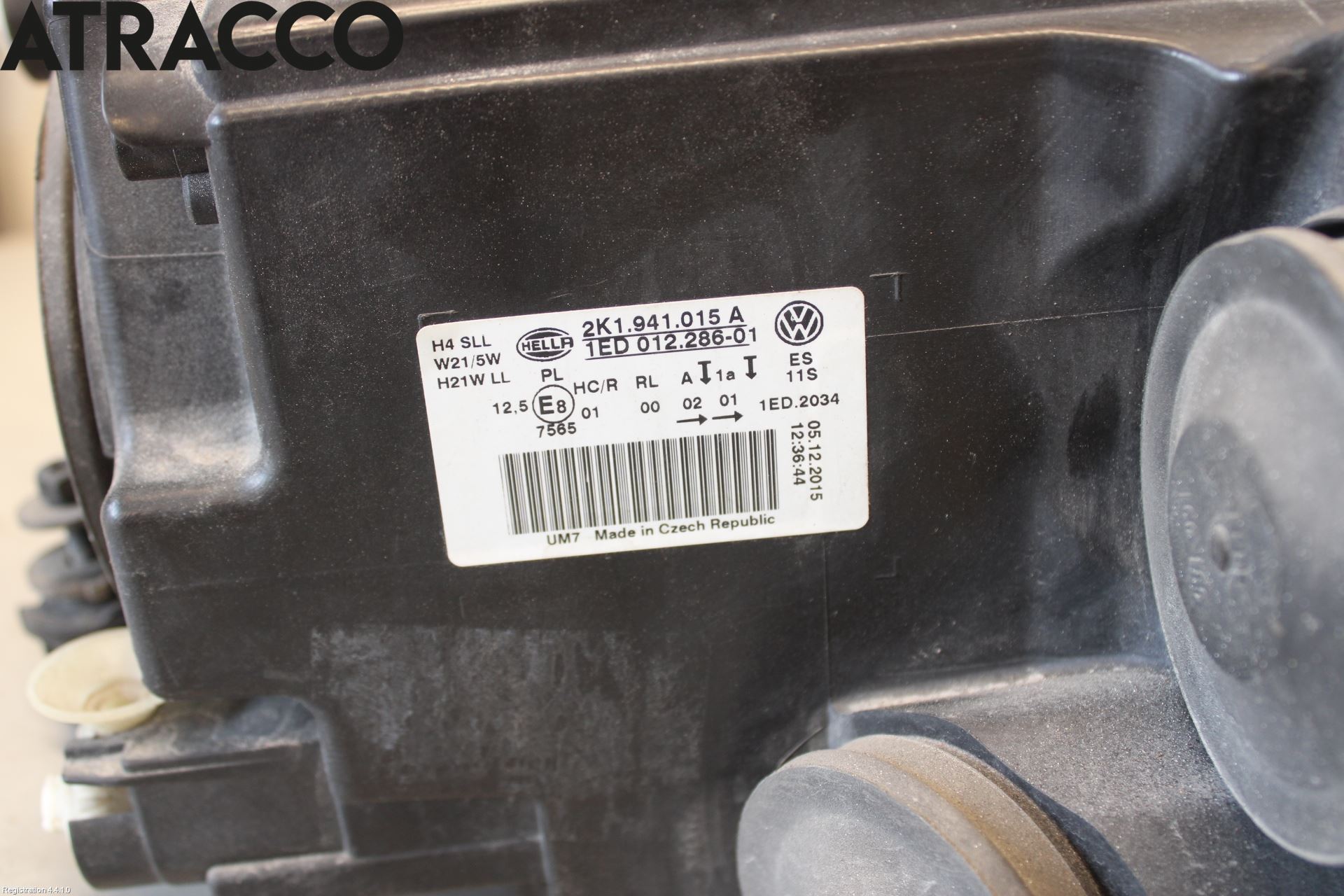 Volkswagen VW CADDY 16-20 Frontlykt Venstre