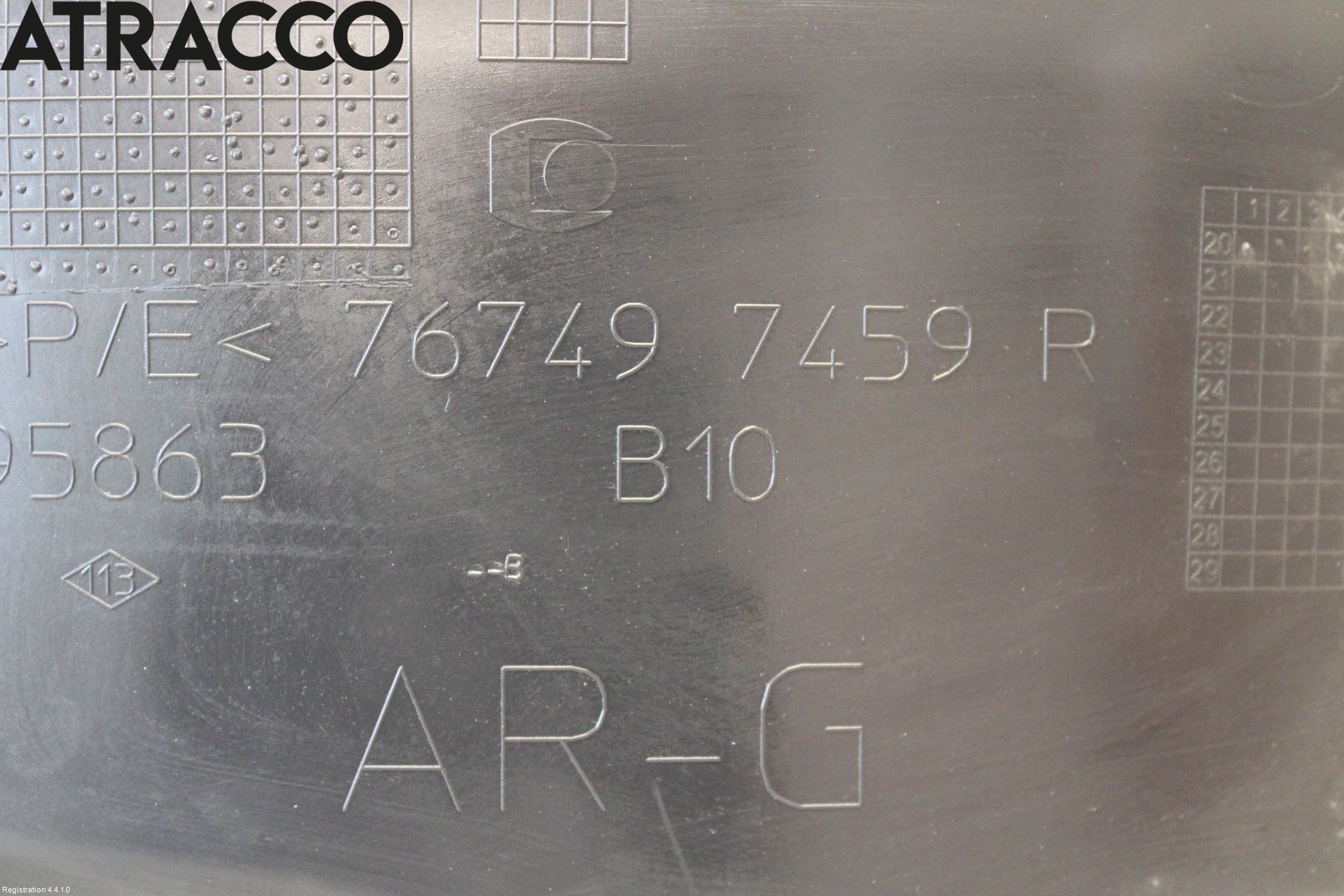 Renault ZOE/E-TECH 13- Skjerm Indre