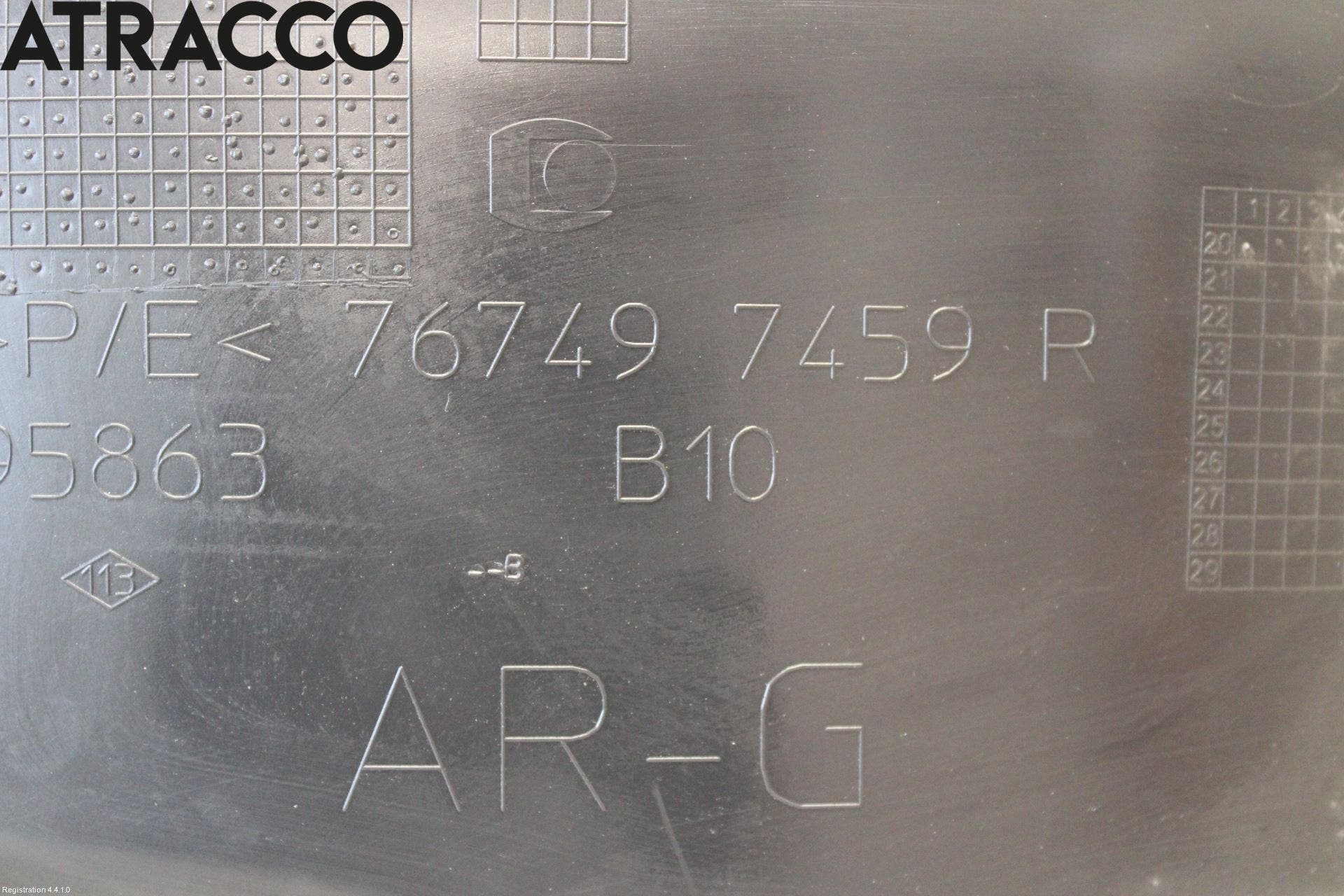 Renault ZOE/E-TECH 13- Skjerm Indre