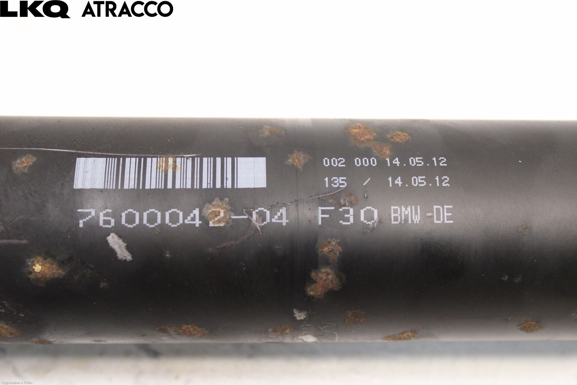 BMW 3 F30/F31/F80 12-19 Mellomaksel Kompl