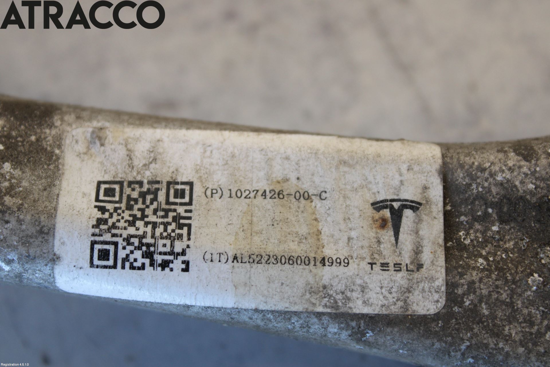 Tesla MODEL S 13- Bærearm Bak Høyre