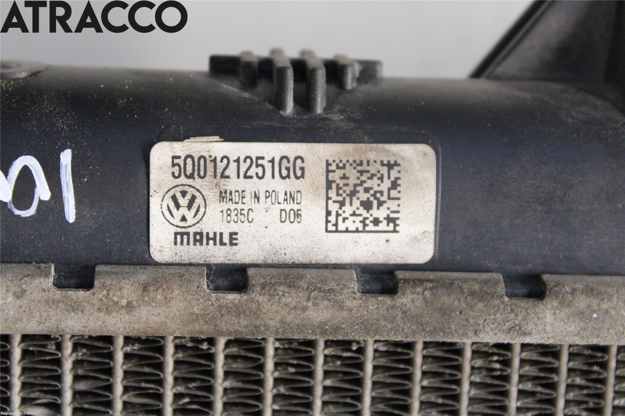 Volkswagen VW GOLF / E-GOLF VII 13-20 Radiator Automat