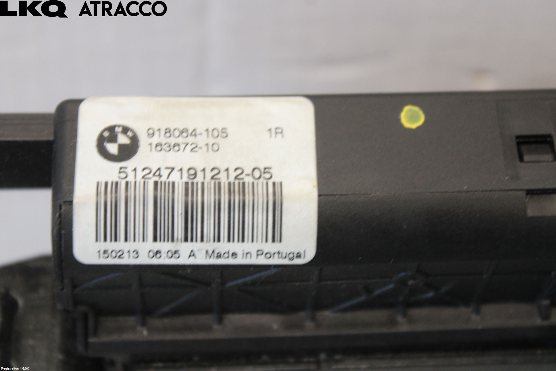 BMW 3 F30/F31/F80 12-19 Bakluke-Lokk Låsekasse