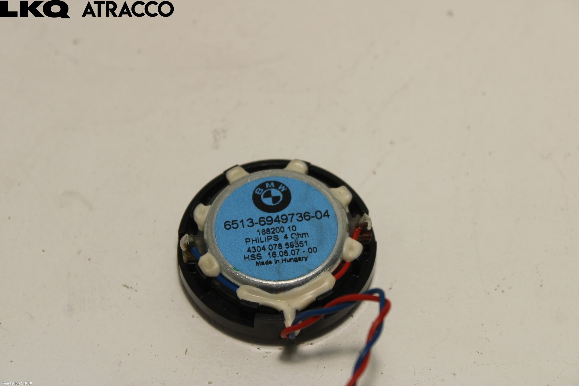 BMW X5 E70 07-13 Innr Høyttaler