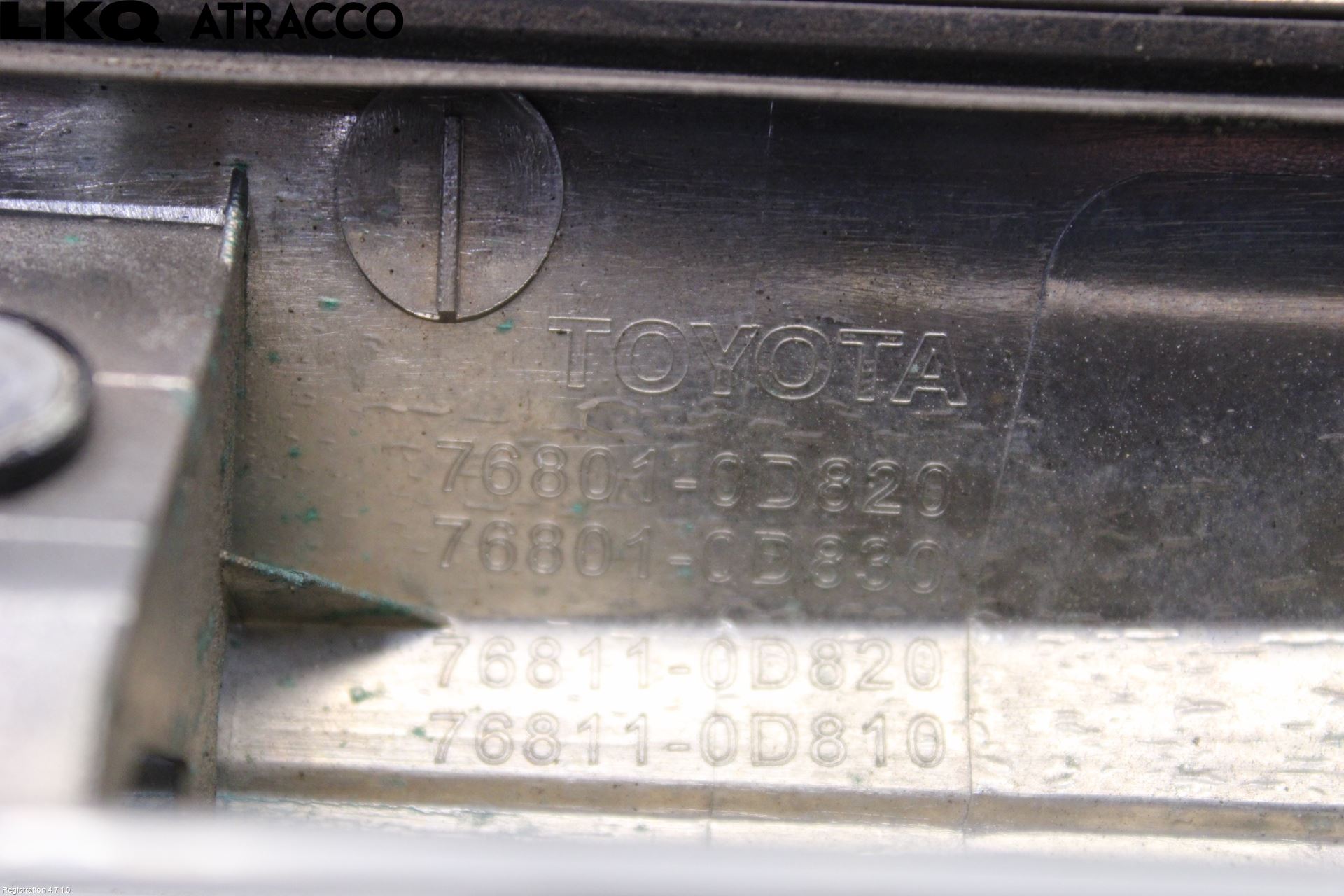 Toyota YARIS XP130 15-20 List Bak-Bakluke