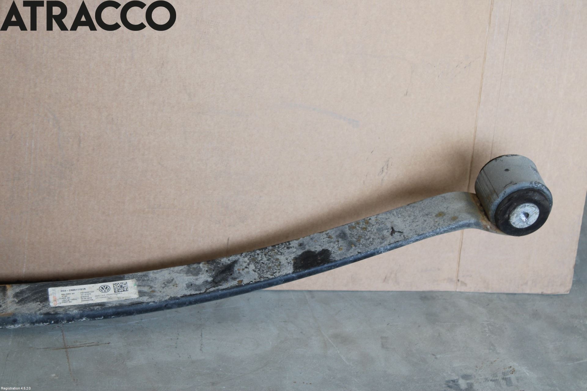 Volkswagen VW CRAFTER II / E-CRAFTER 17- Fjær Bak Blad