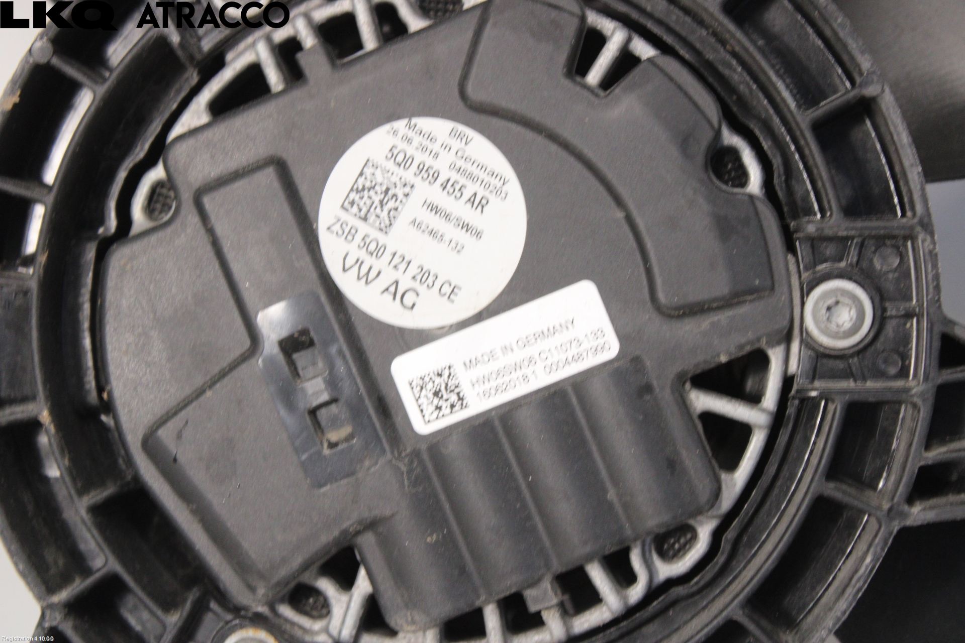 Volkswagen VW GOLF / E-GOLF VII 13-20 Kjølevifte Elektrisk