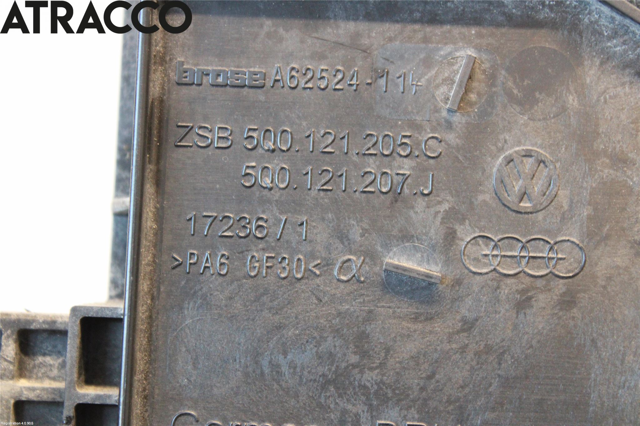 Volkswagen VW GOLF / E-GOLF VII 13-20 Kjølevifte Elektrisk