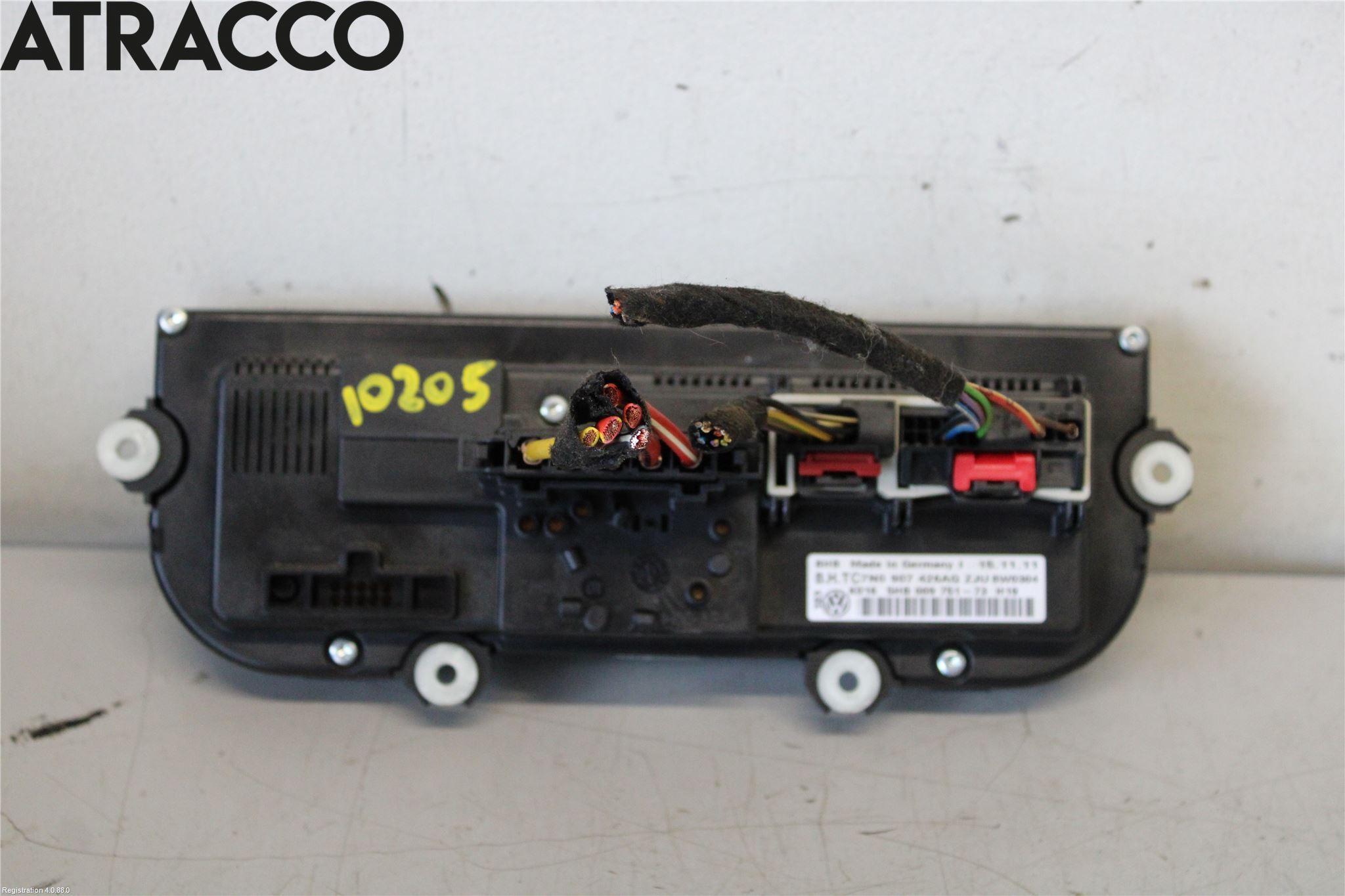 Volkswagen VW CADDY 11-15 Varmeapparat Panel(Regulering)