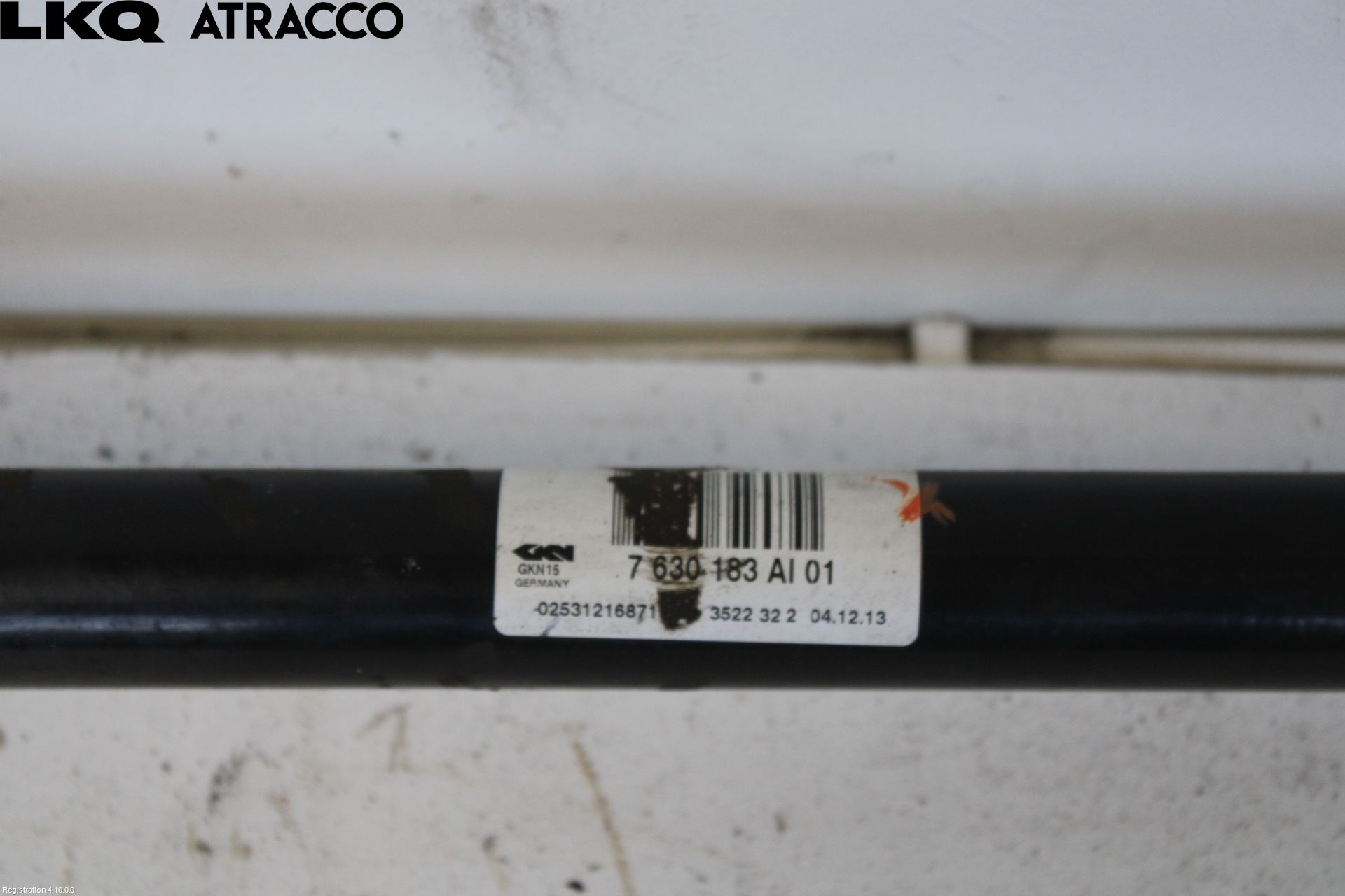 BMW 5 F10/F11/F18 09-17 Drivaksel Bak Kompl Venstre