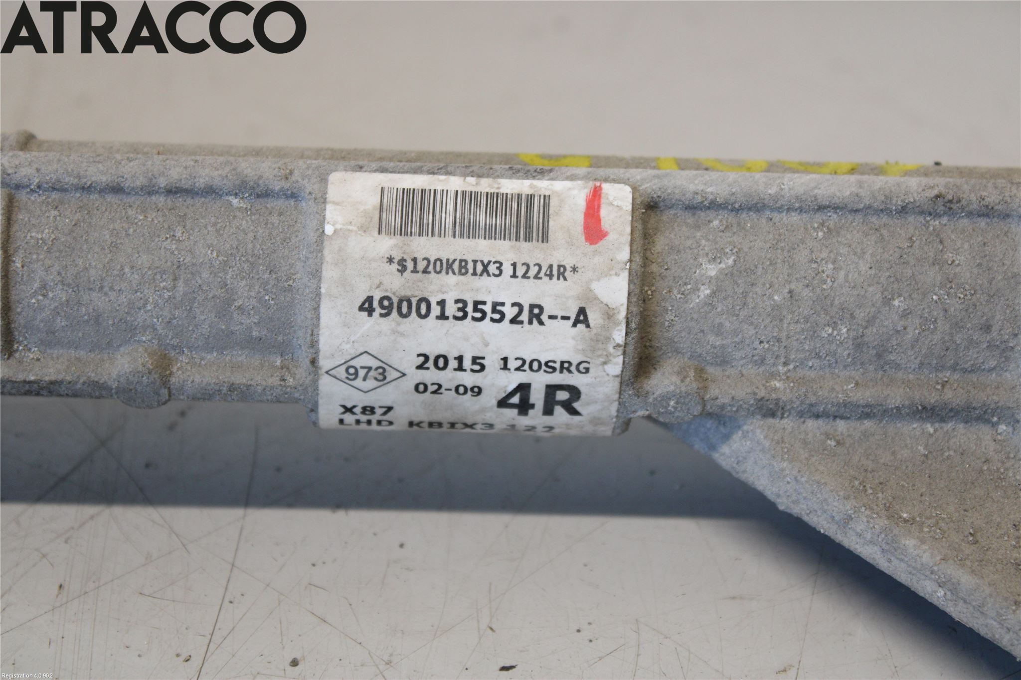 Renault CAPTUR 13-19 Servo Snekke - Tannstang