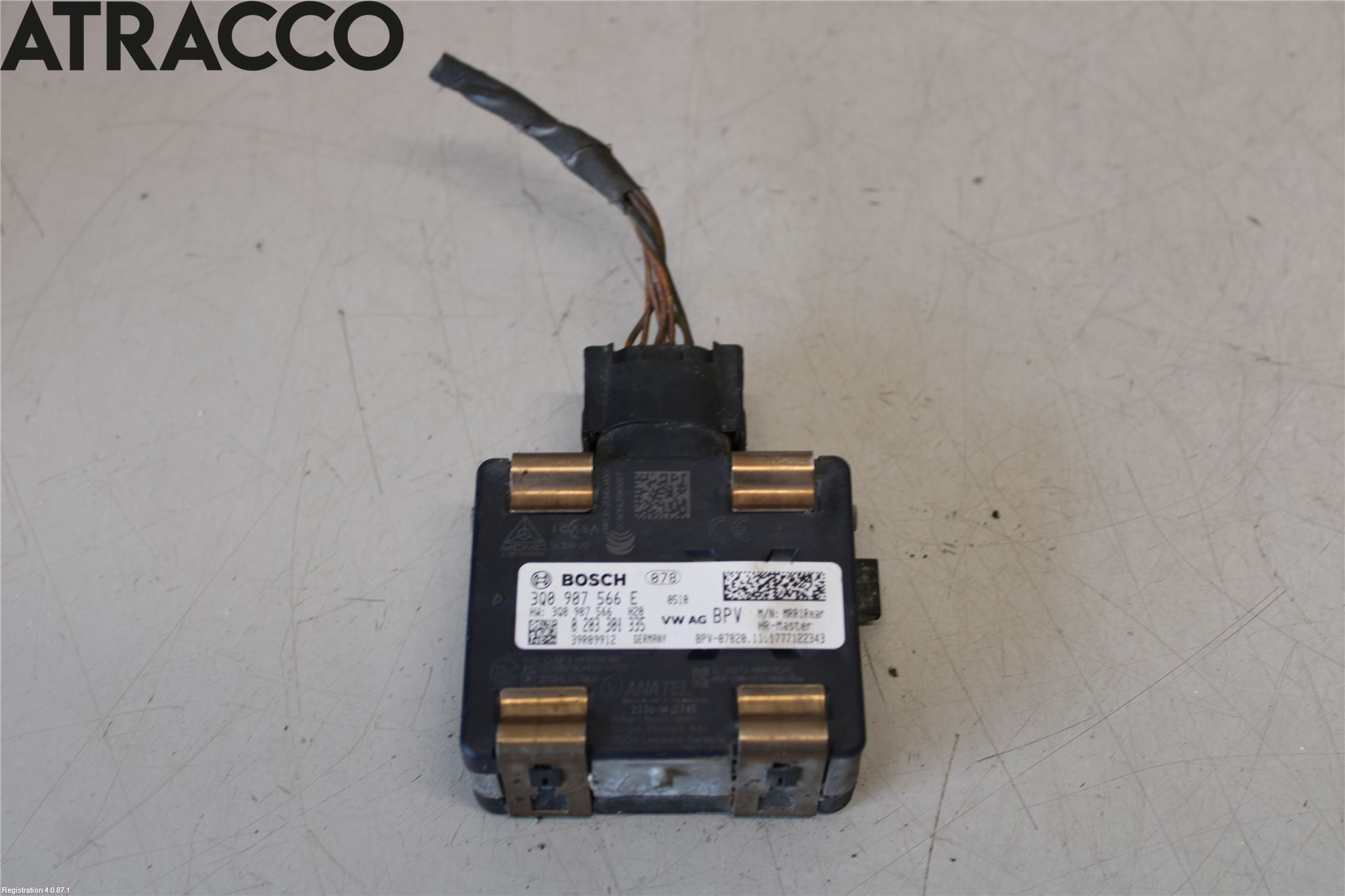 Volkswagen VW PASSAT 15-19 Sensor Kollisjonsbeskyttelse