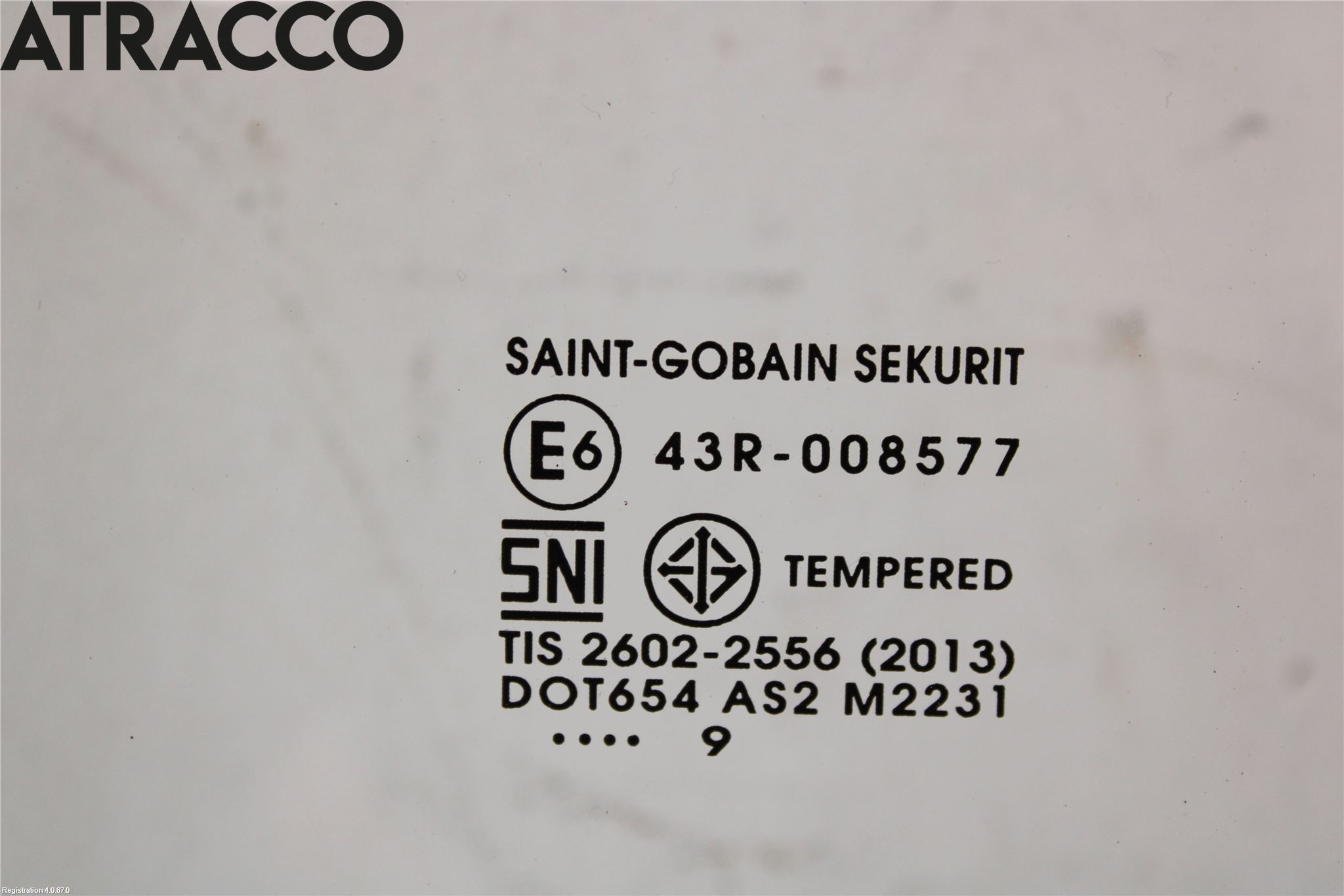 Isuzu D-MAX Dørrute Bak Venstre 4Dørs