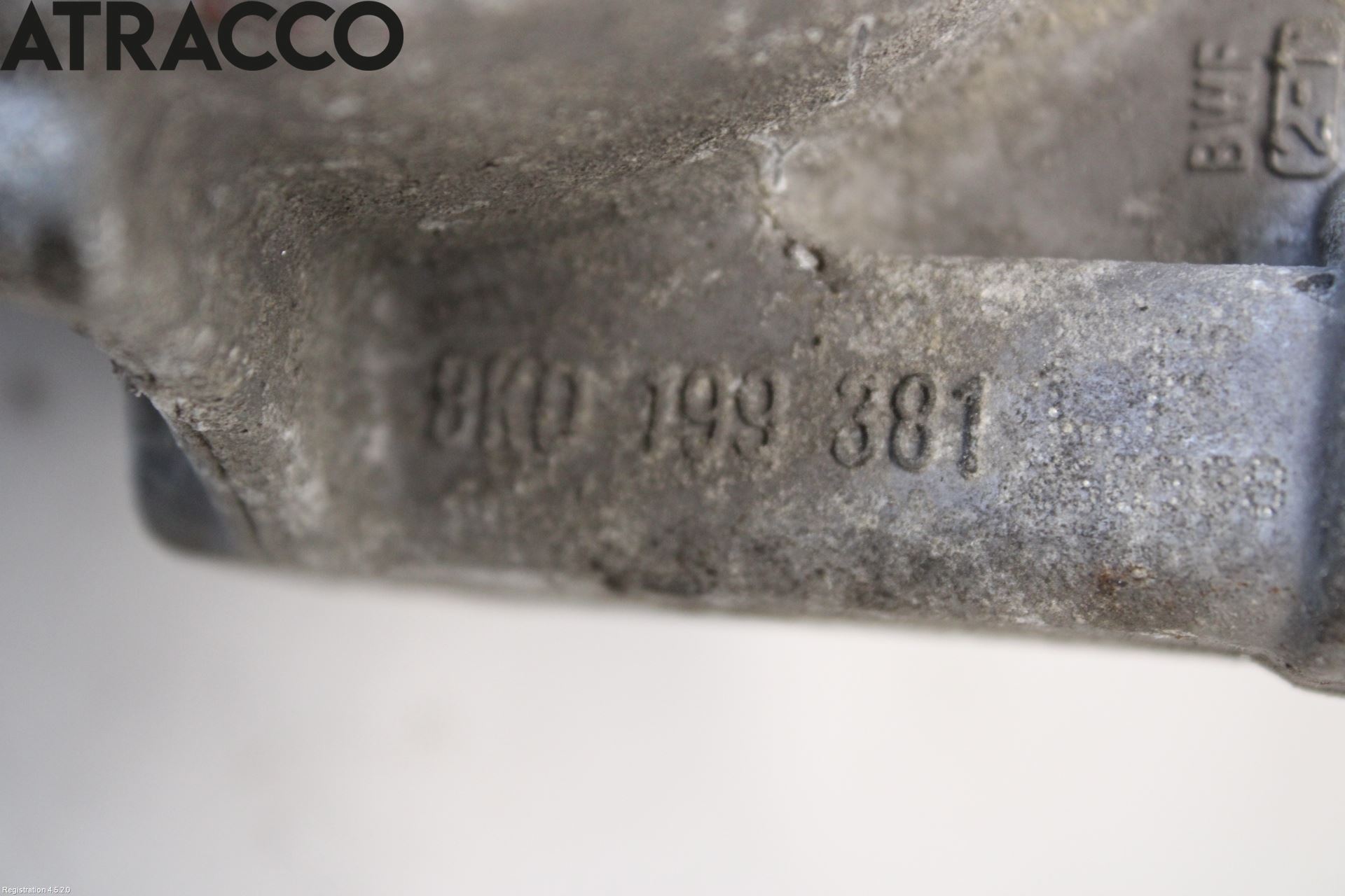 Audi Q5 09-16 Motor Feste Stål-Alu