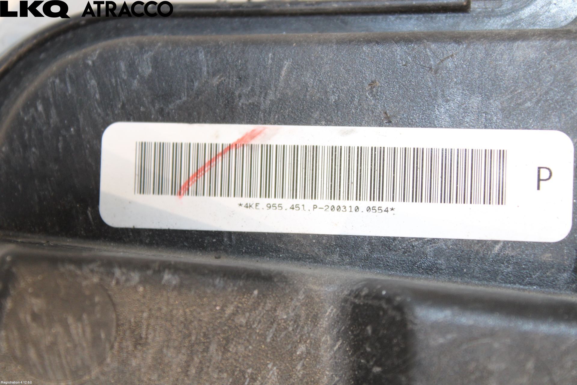 Audi E-TRON, S GE 19- Spylerbeholder Frontrute-Lykte