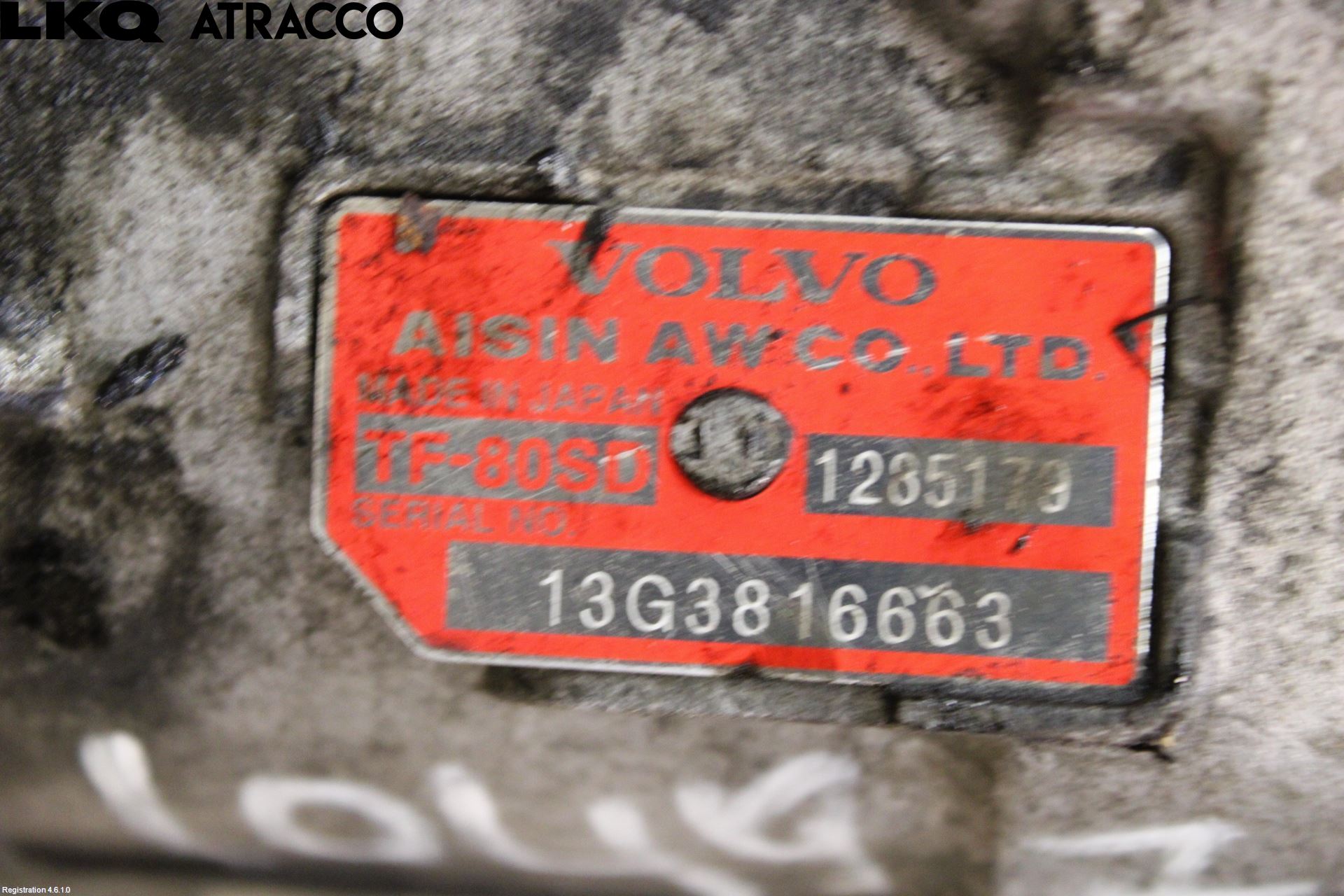 Volvo V70 14-16 Gearkasse Automat