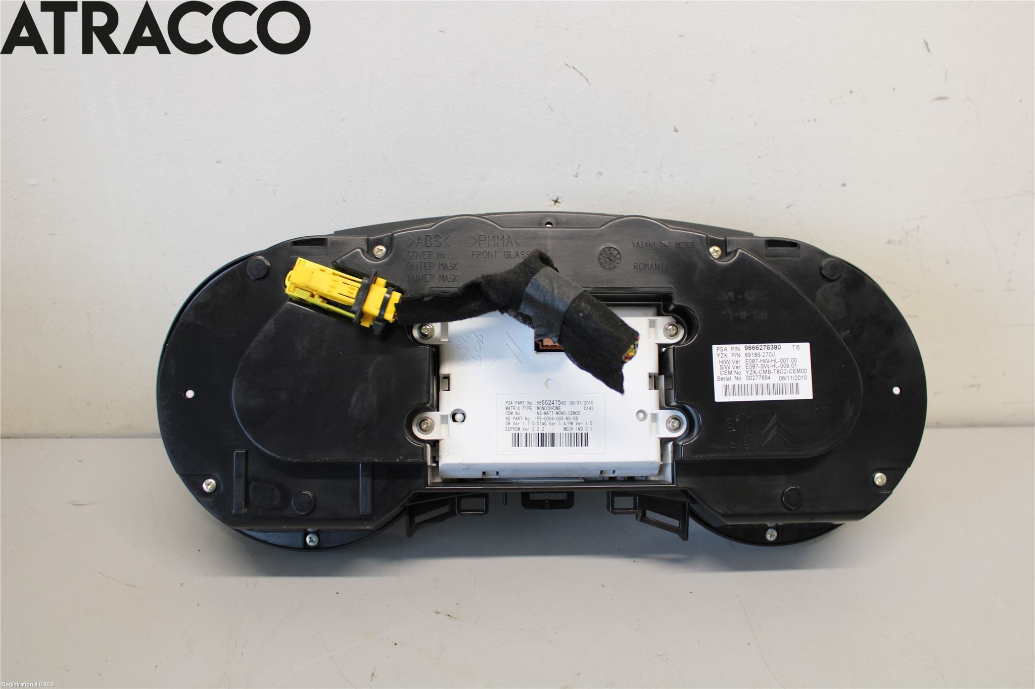 Peugeot 3008 09-16 Instr Kombinert