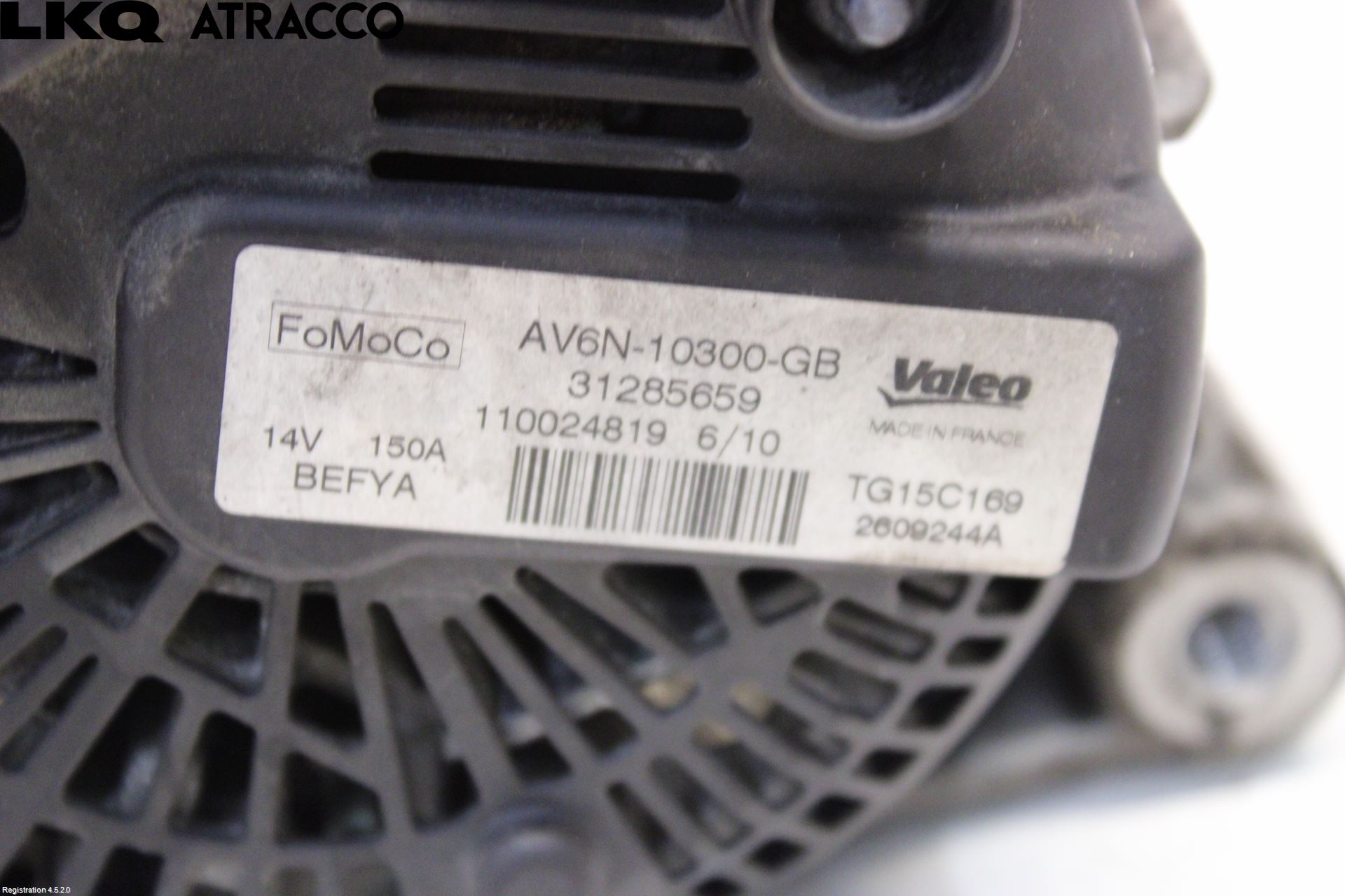 Ford FIESTA 09-12 Dynamo