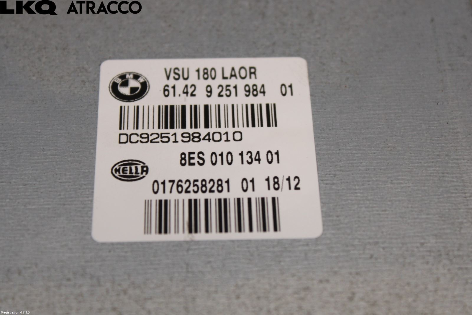 BMW 3 F30/F31/F80 12-19 Styreenhet Øvrig