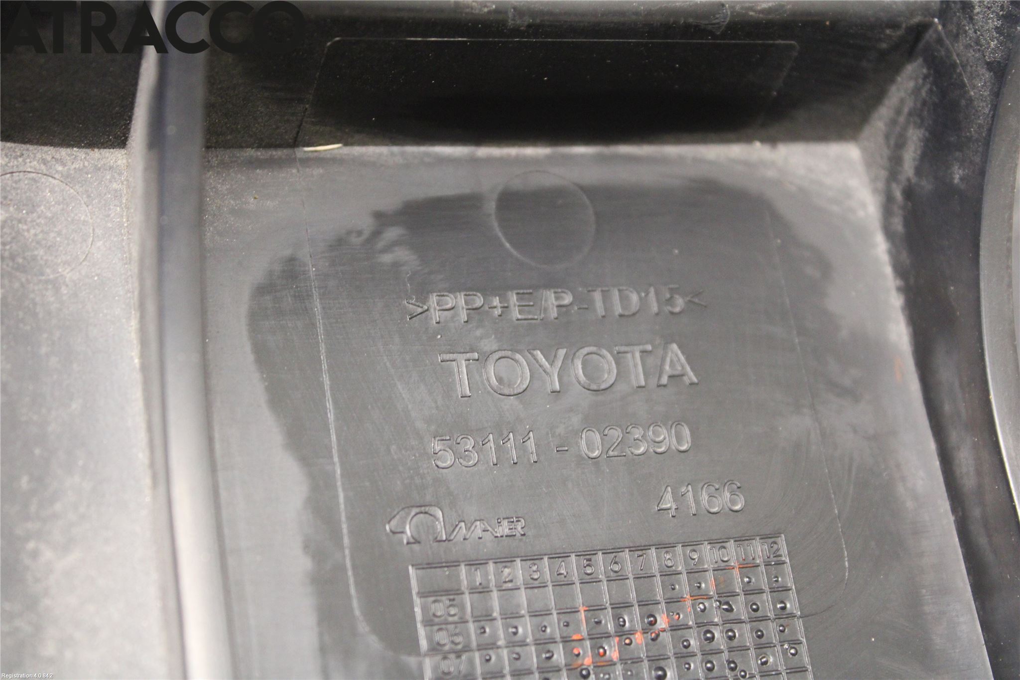 Toyota AURIS 07-09 Grill-Gitter