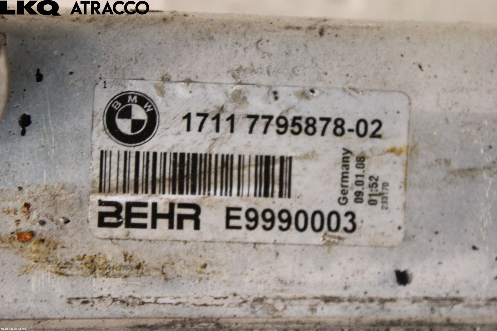 BMW 5 E60/61 Sed/Tou 02-10 Radiator Automat