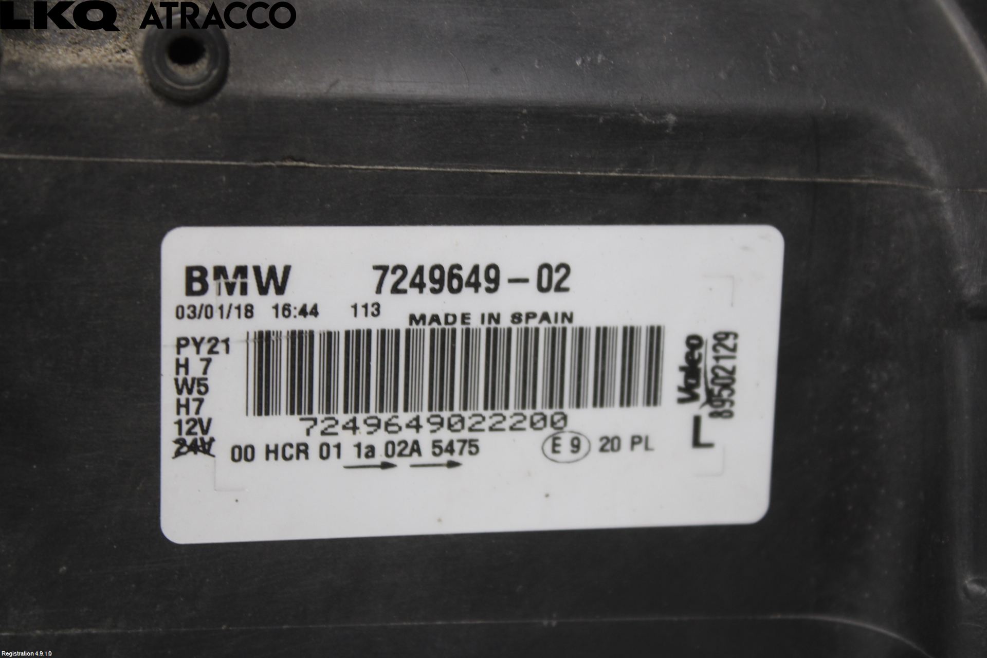 BMW 1 E87/81 5D/3D 03-11 Frontlykt Venstre