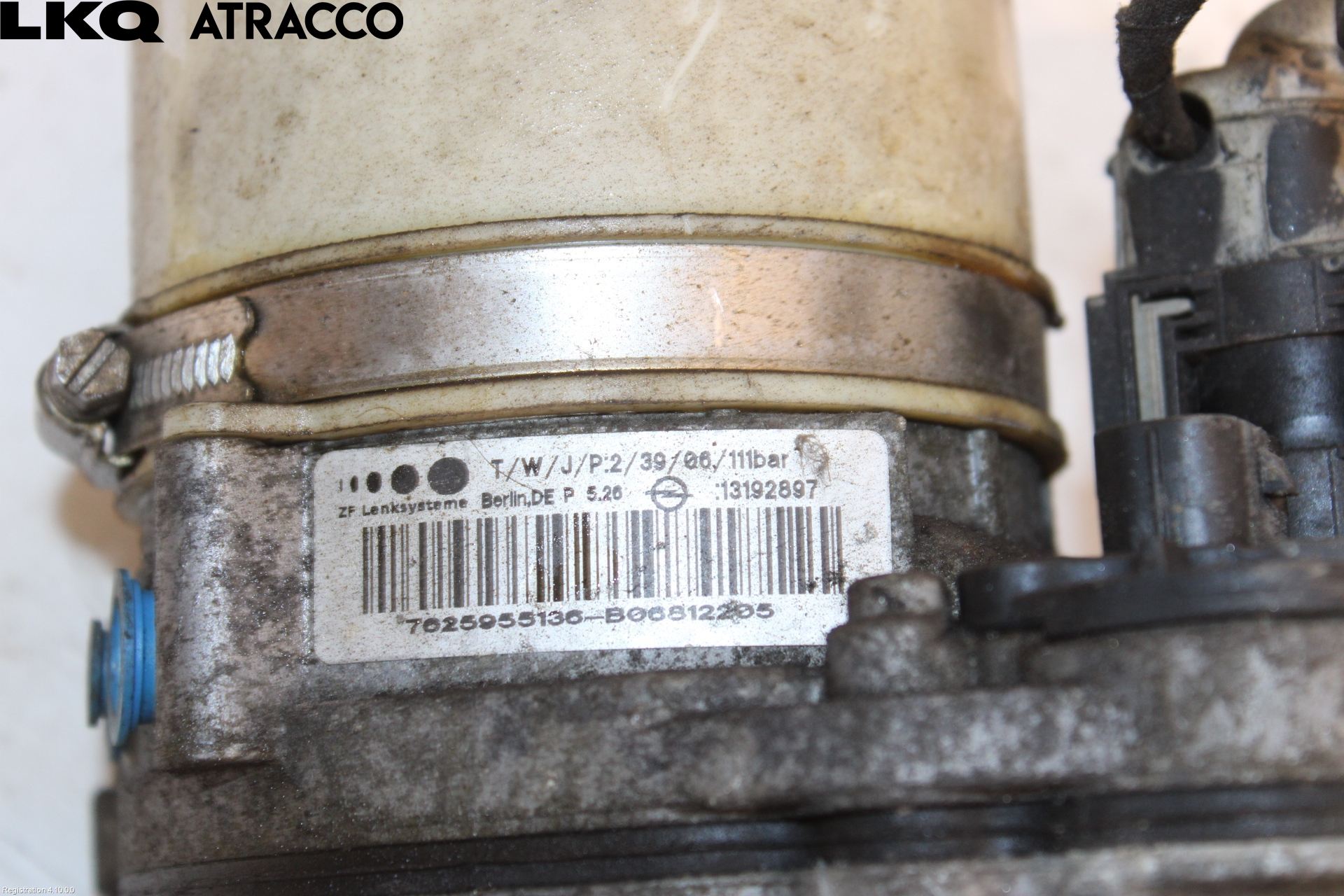 Opel ASTRA H 04-12 Servostyring Eletrisk Pumpe