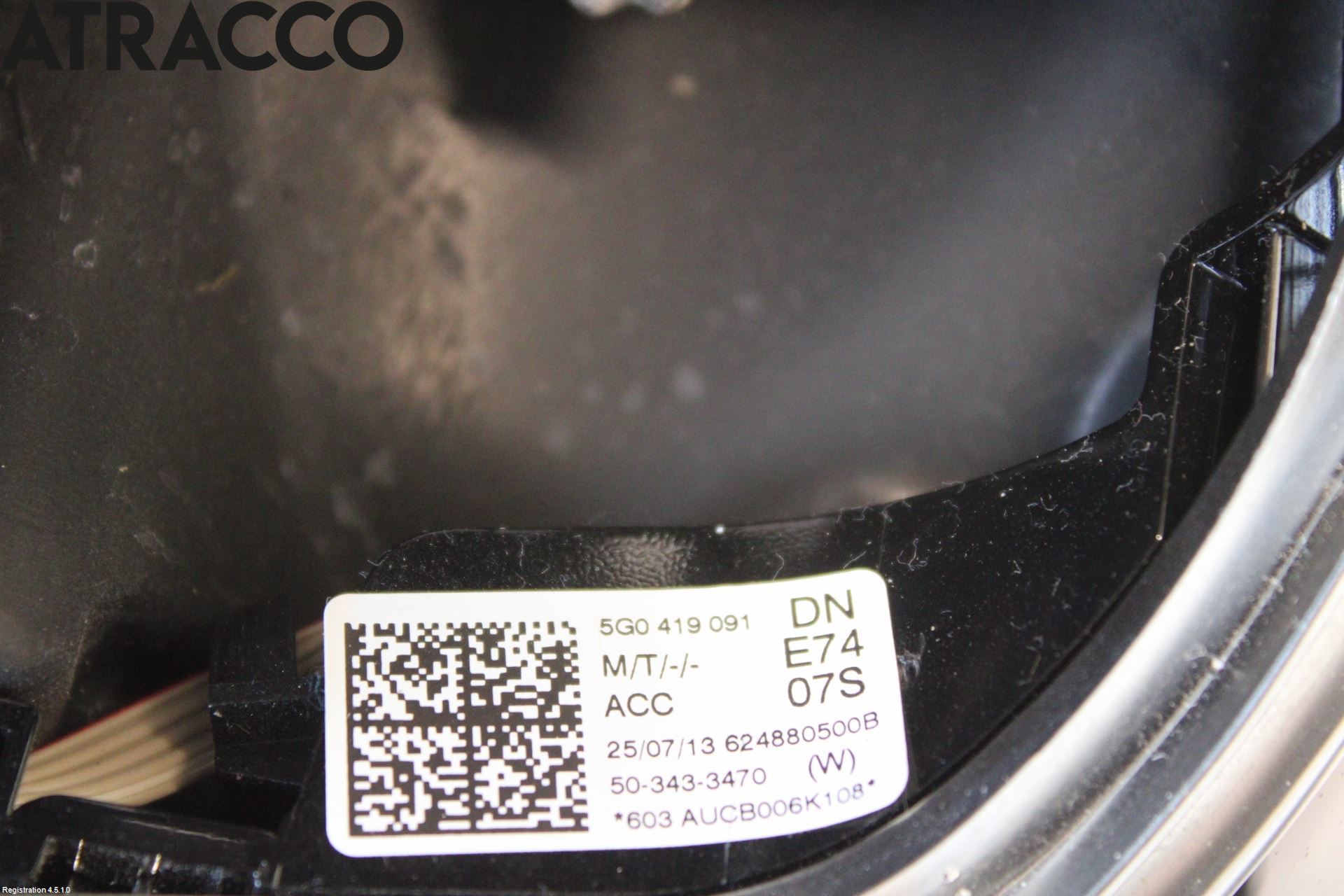 Volkswagen VW GOLF / E-GOLF VII 13-20 Ratt