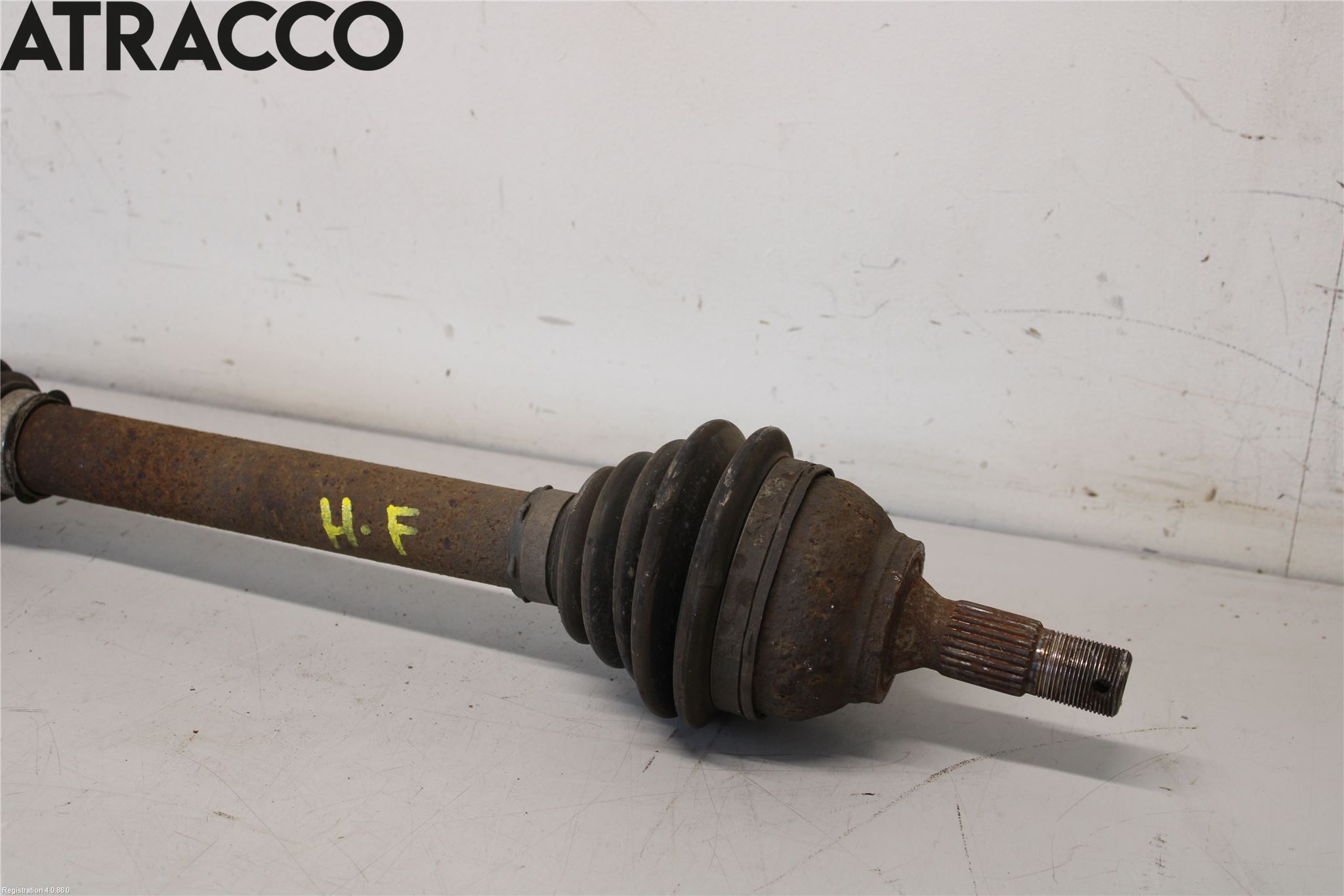 Peugeot 3008 09-16 Drivaksel Foran Kompl Høyre