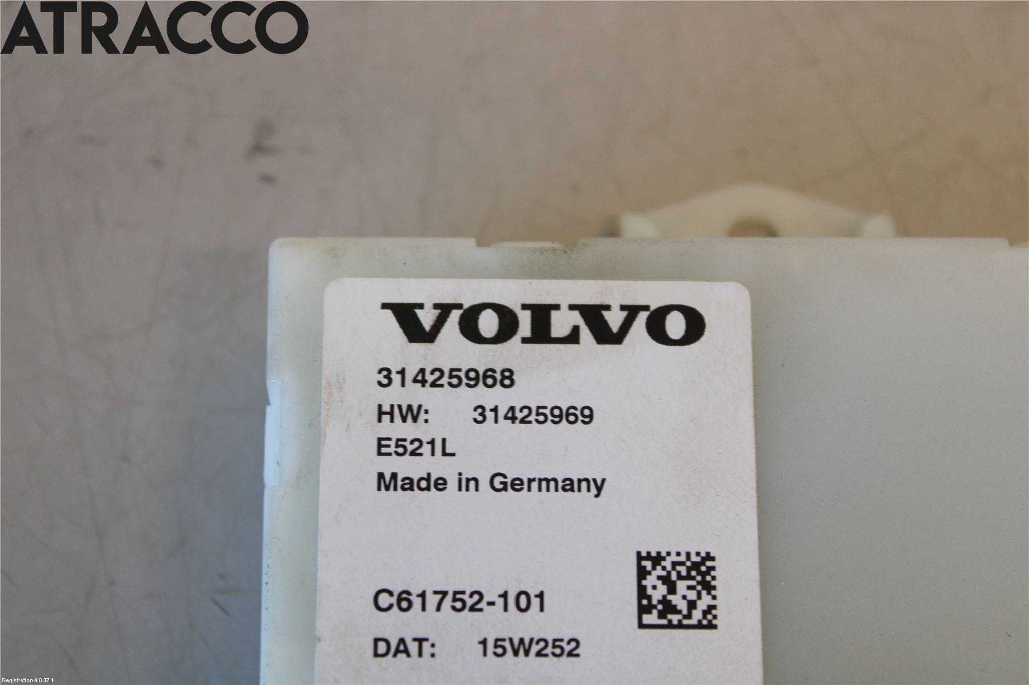 Volvo XC60 09-13 Styreenhet Bakluke
