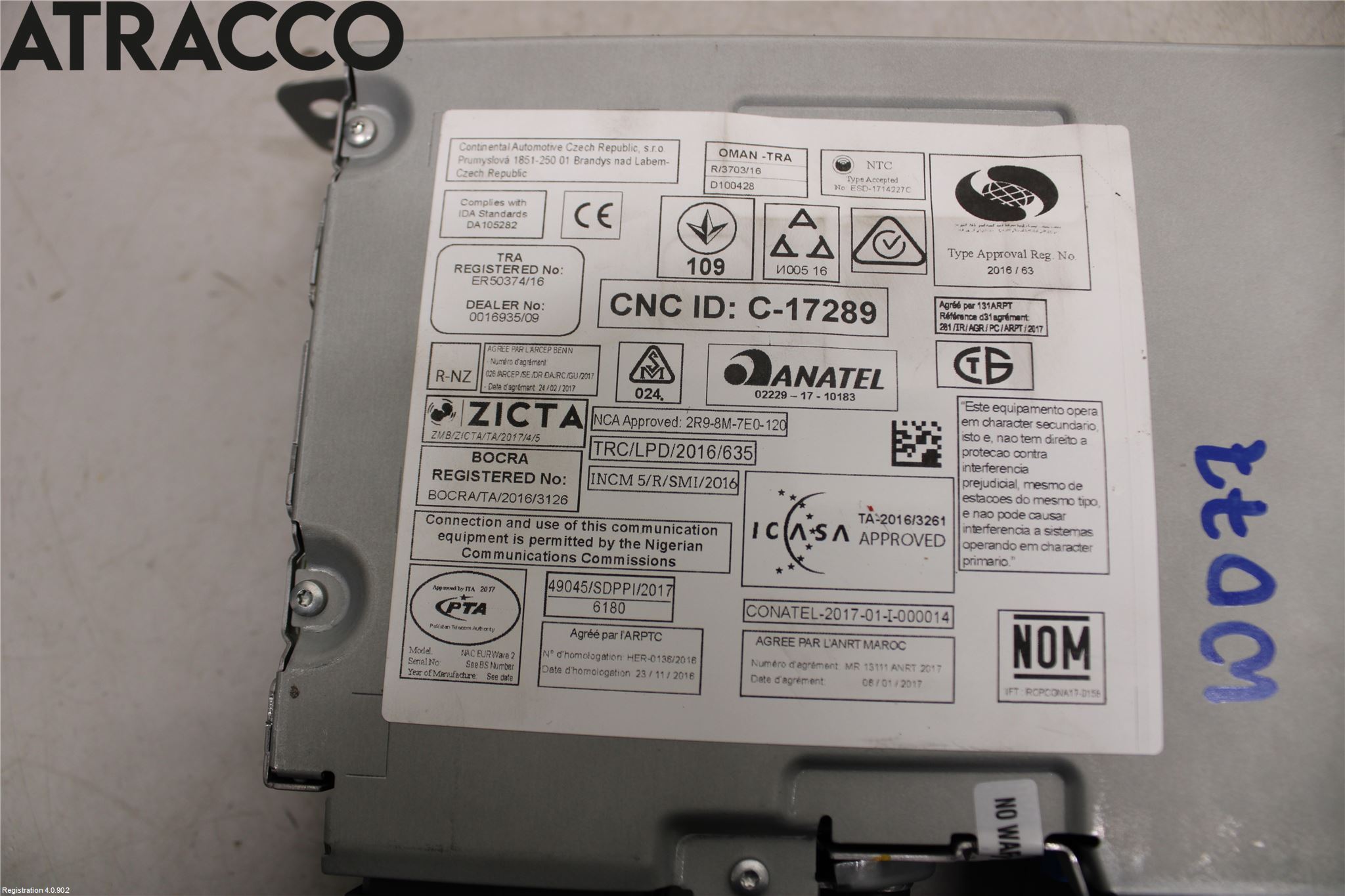 Peugeot 5008 17-24 Stereo Radio