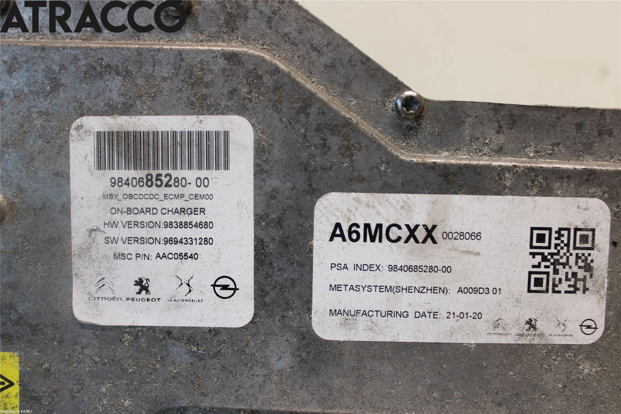 Opel CORSA F, CORSA-E 20- Batterilader Hybrid