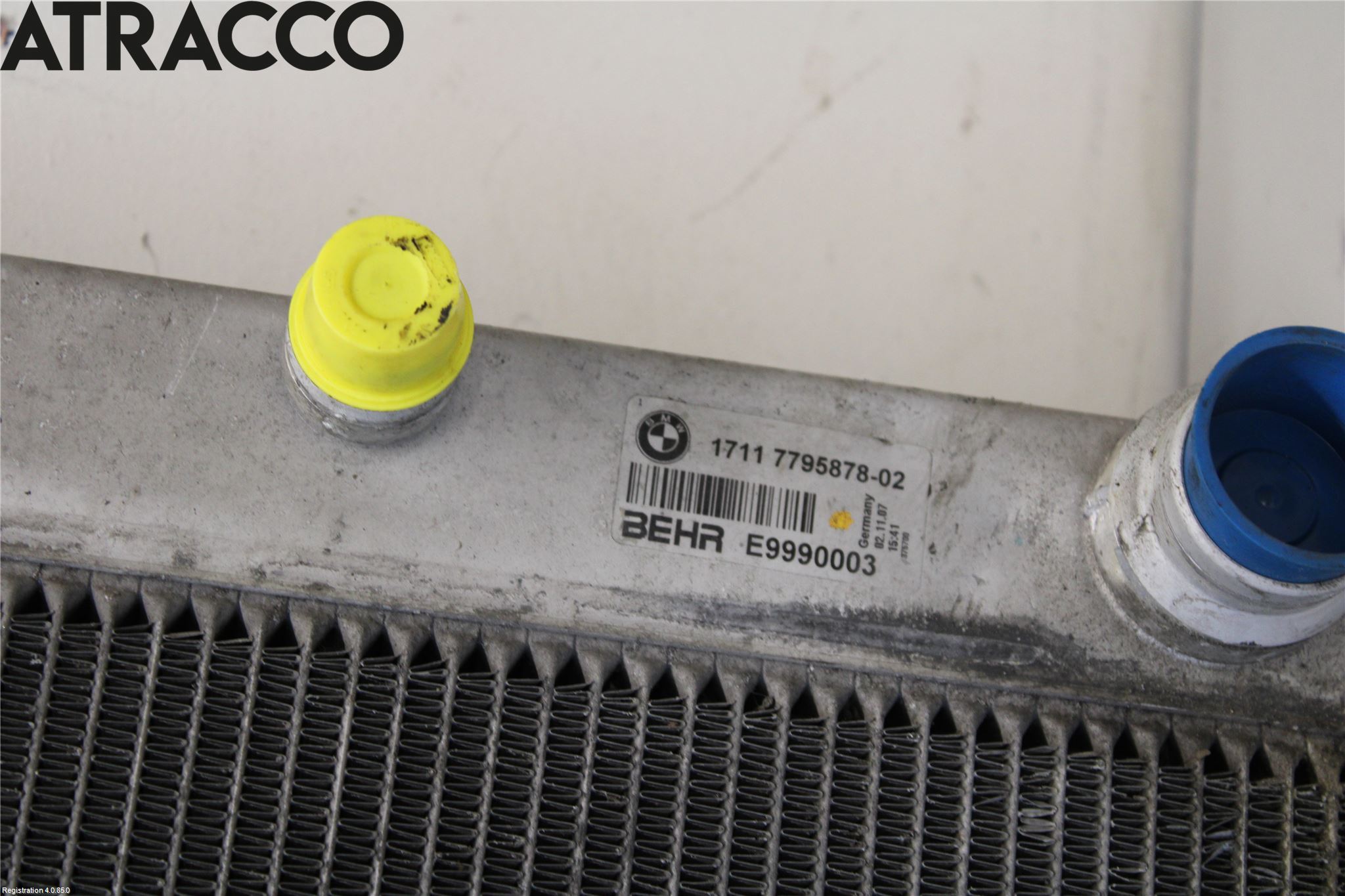 BMW 5 E60/61 Sed/Tou 02-10 Radiator Manuell