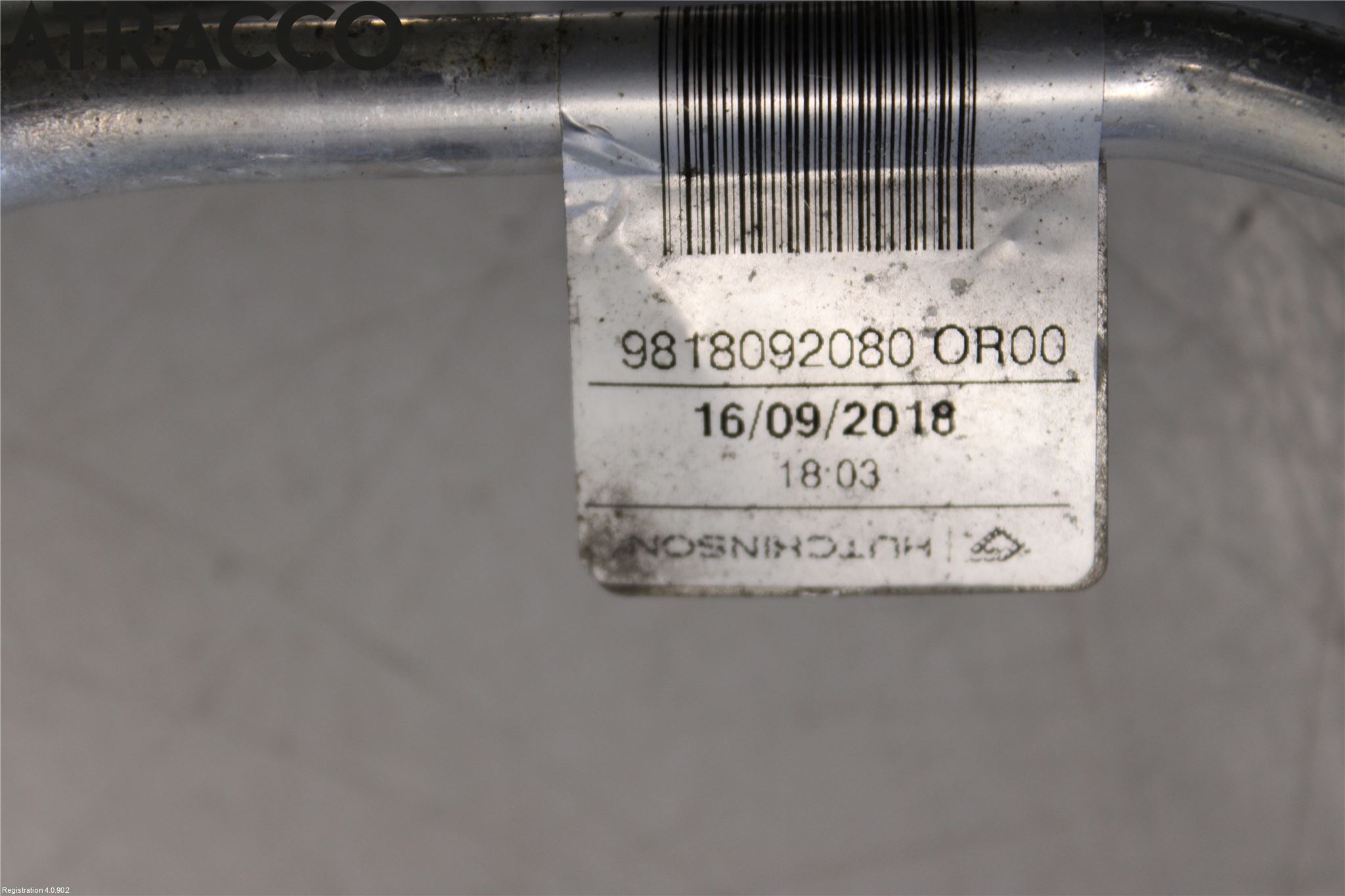 Citroen C4 CACTUS 14-20 Varme Ac Slange - Rør