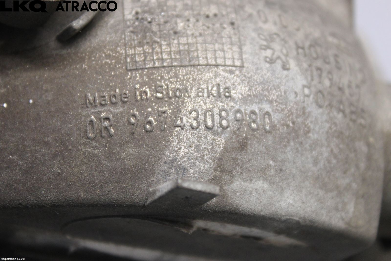 Peugeot PEUGOT 208 16-19 Baklykt Ryggelys-Tåkelys