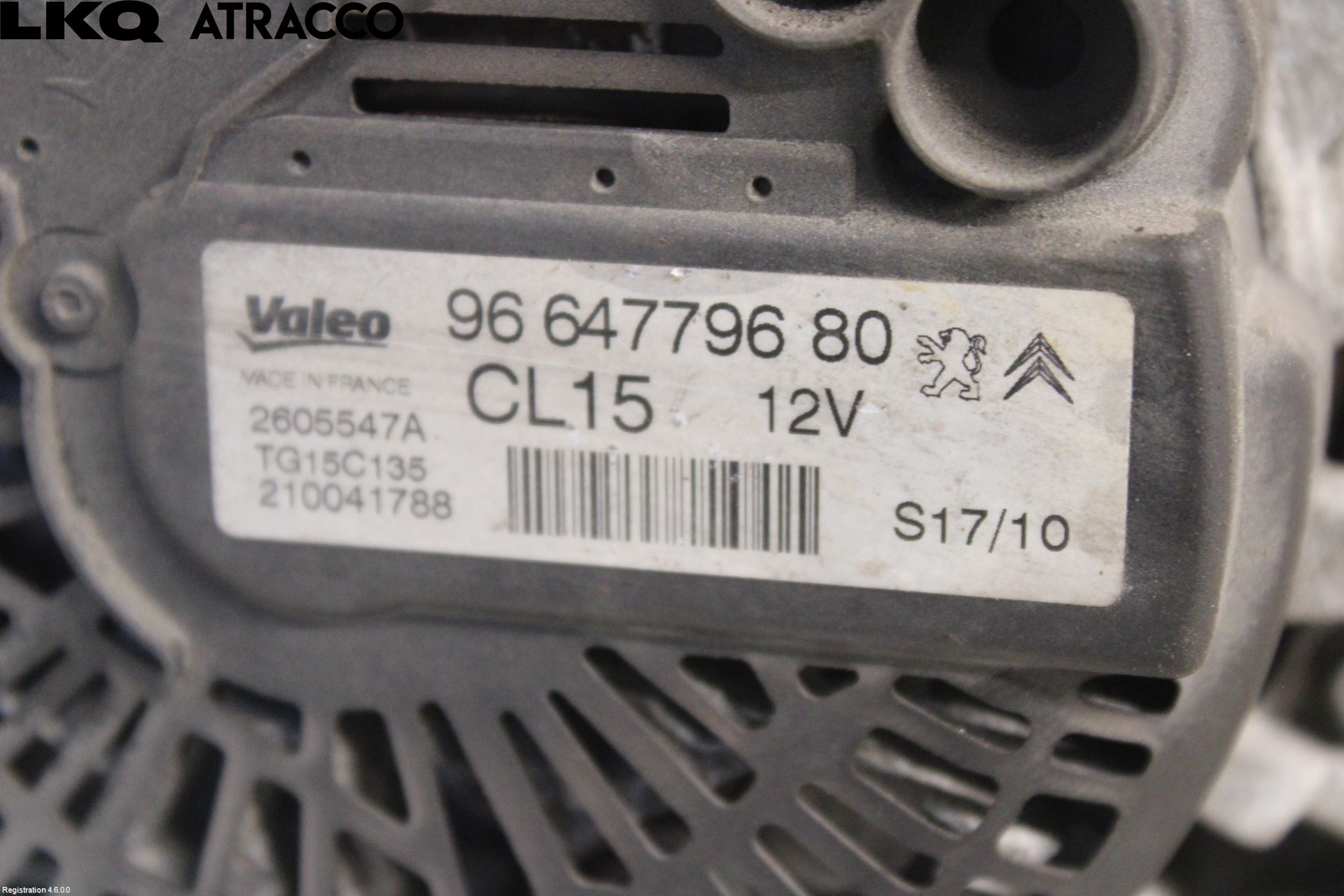 Citroen C3 10-17 Dynamo