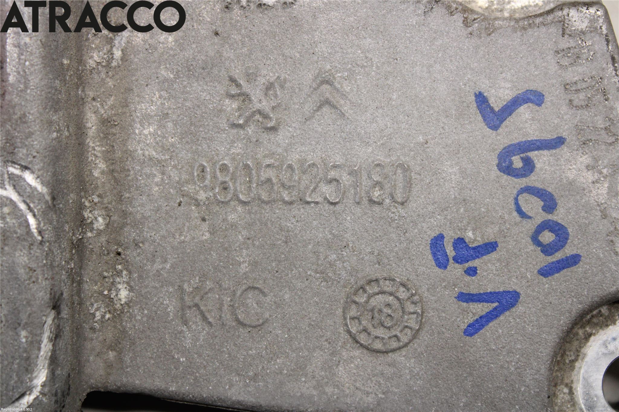 Citroen C4 CACTUS 14-20 Gearkasse Feste Stål-Alu