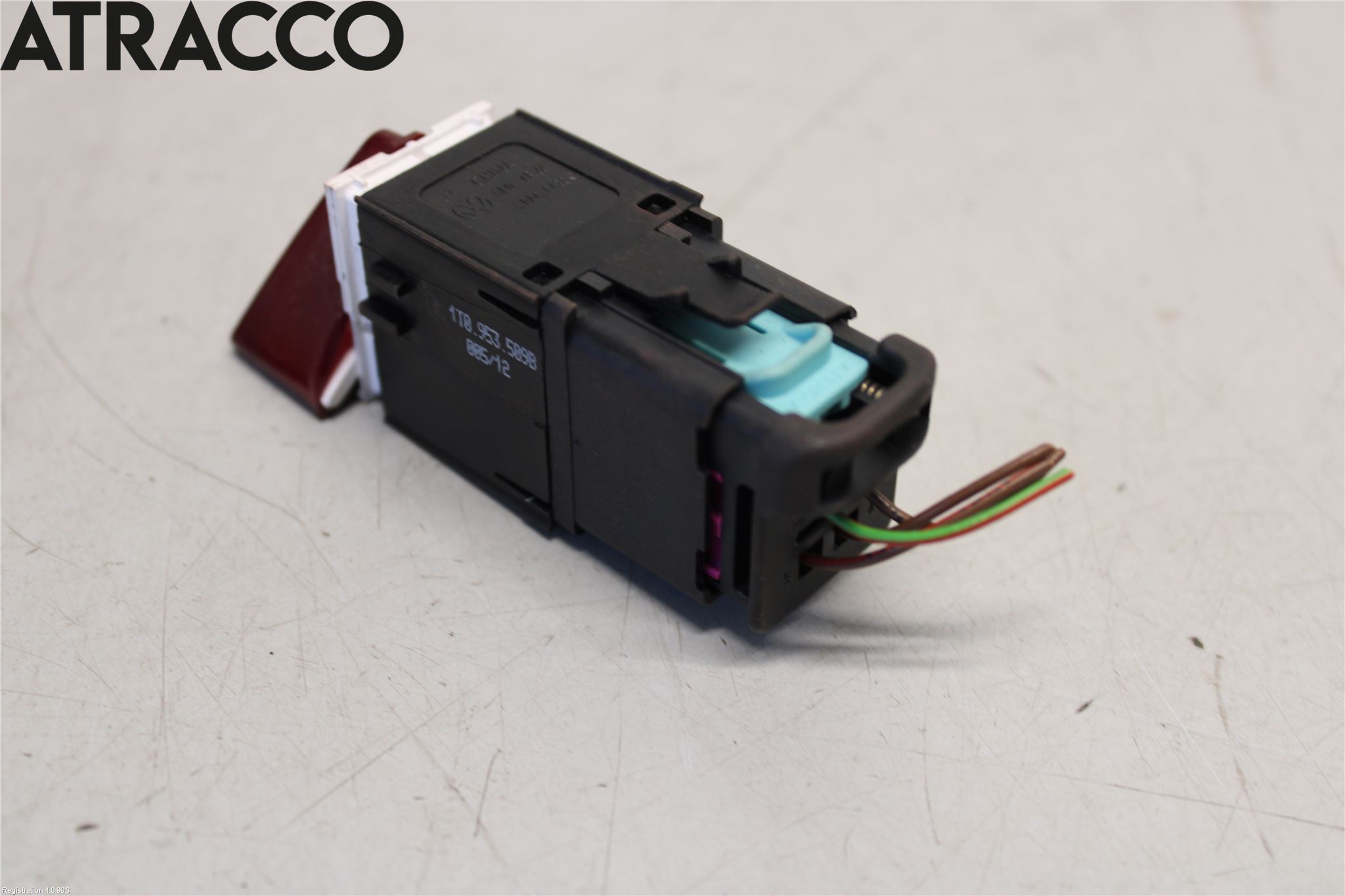 Volkswagen VW CADDY      04-10 Bryter Varsel (Nødblink)