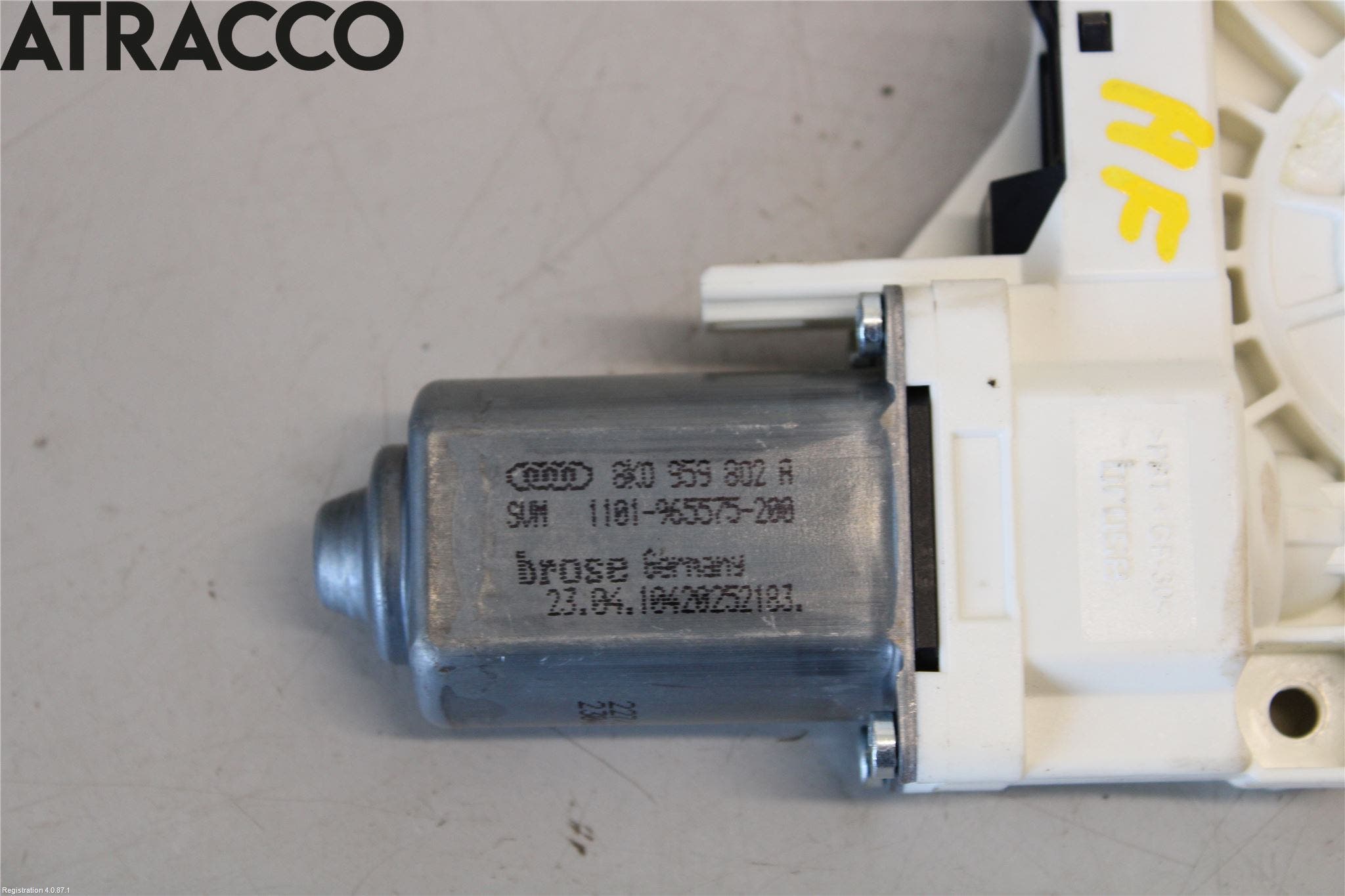 Audi A4/S4 08-11 Vindusheismotor