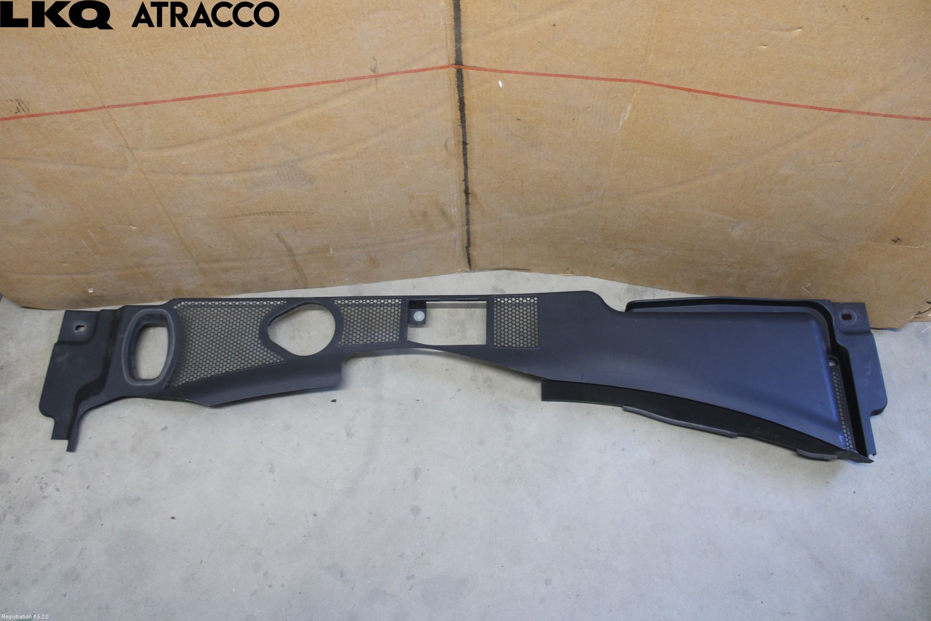 Audi S5 07- Visker Deksel-Grill-Under Frr