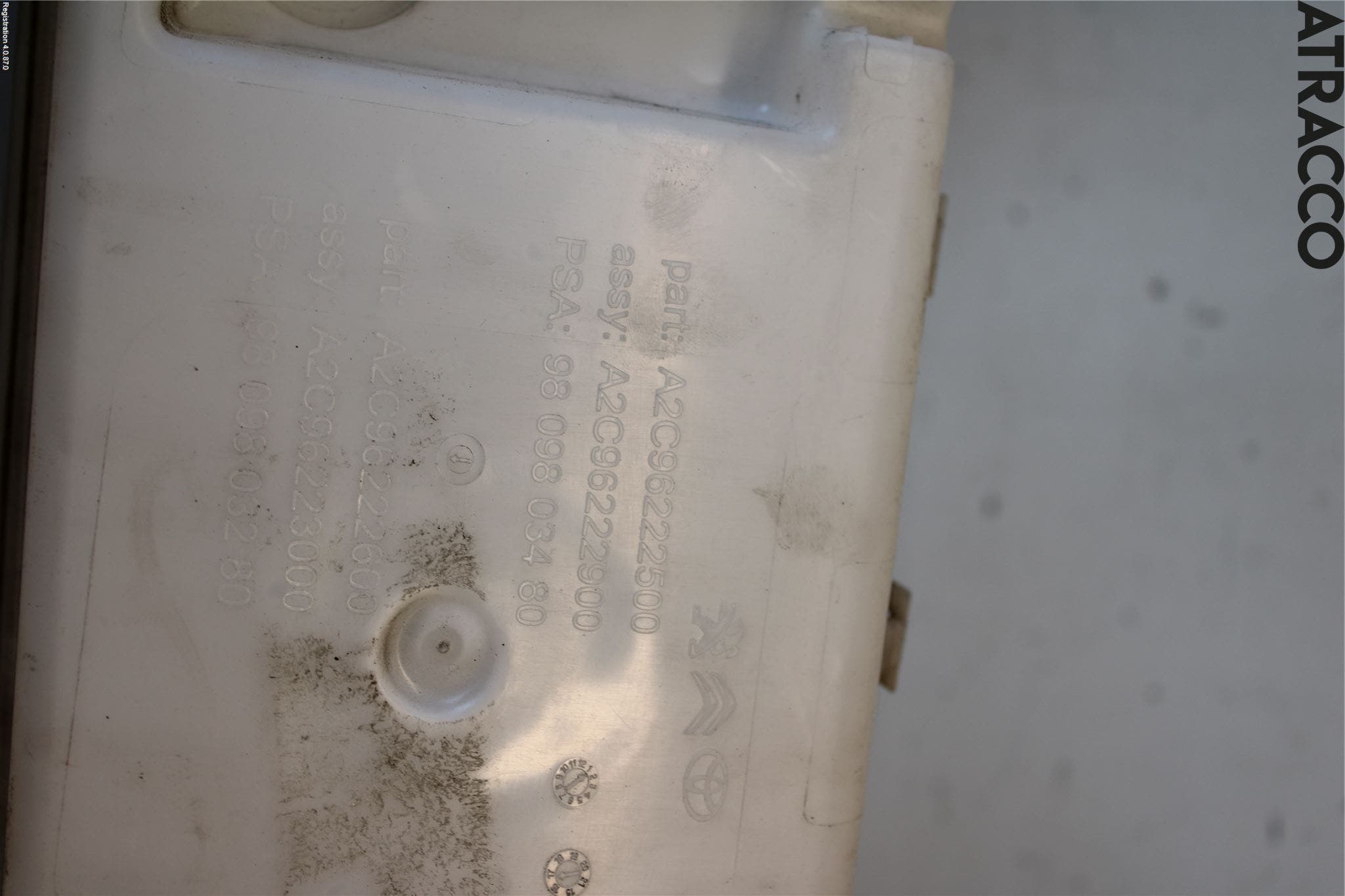 Peugeot EXPERT/E-EXPERT 17- Spylerbeholder Frontrute-Lykte